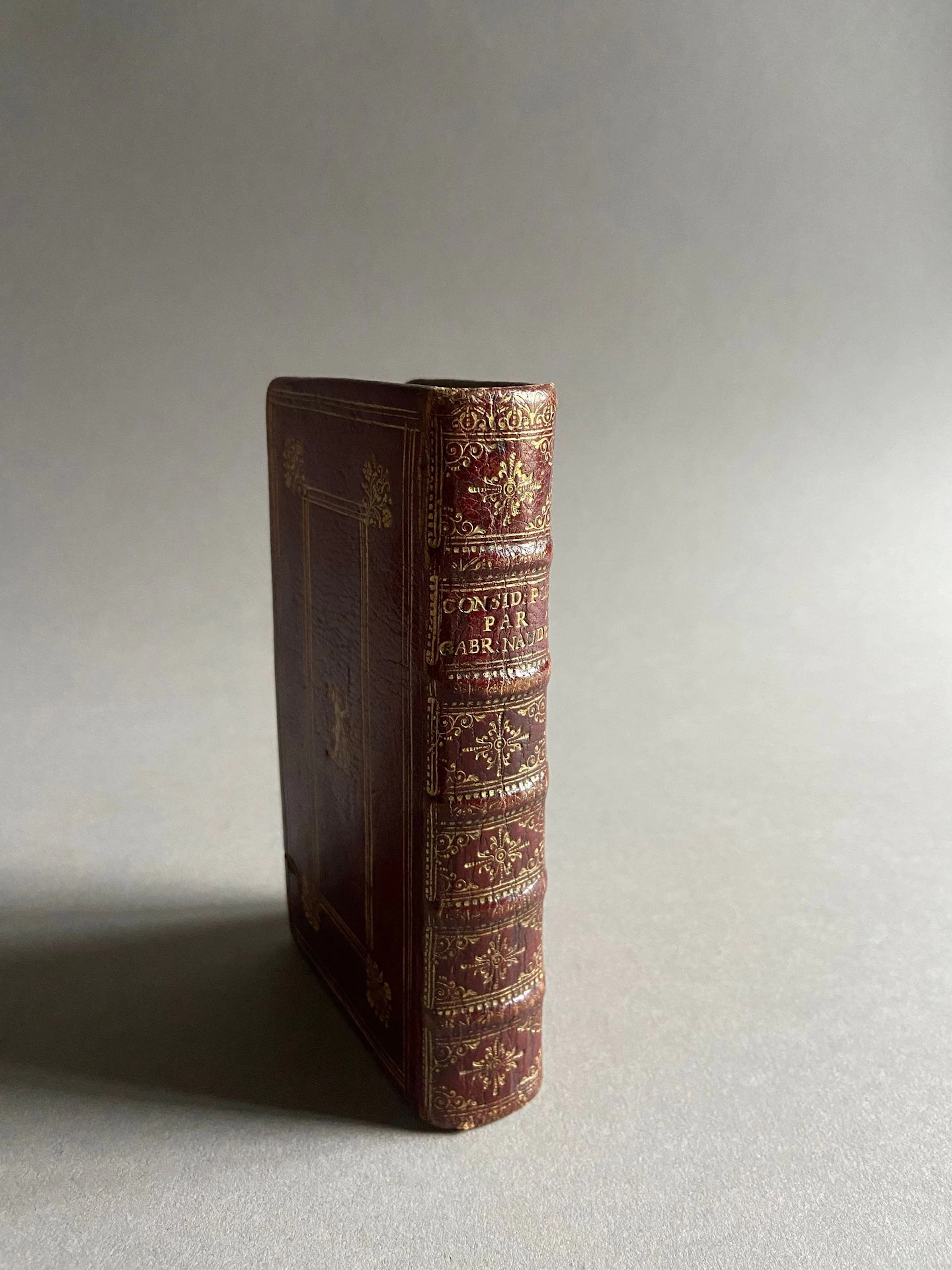 NAUDÉ (Gabriel). Political Considerations on Coups d'État. F - Lot 124