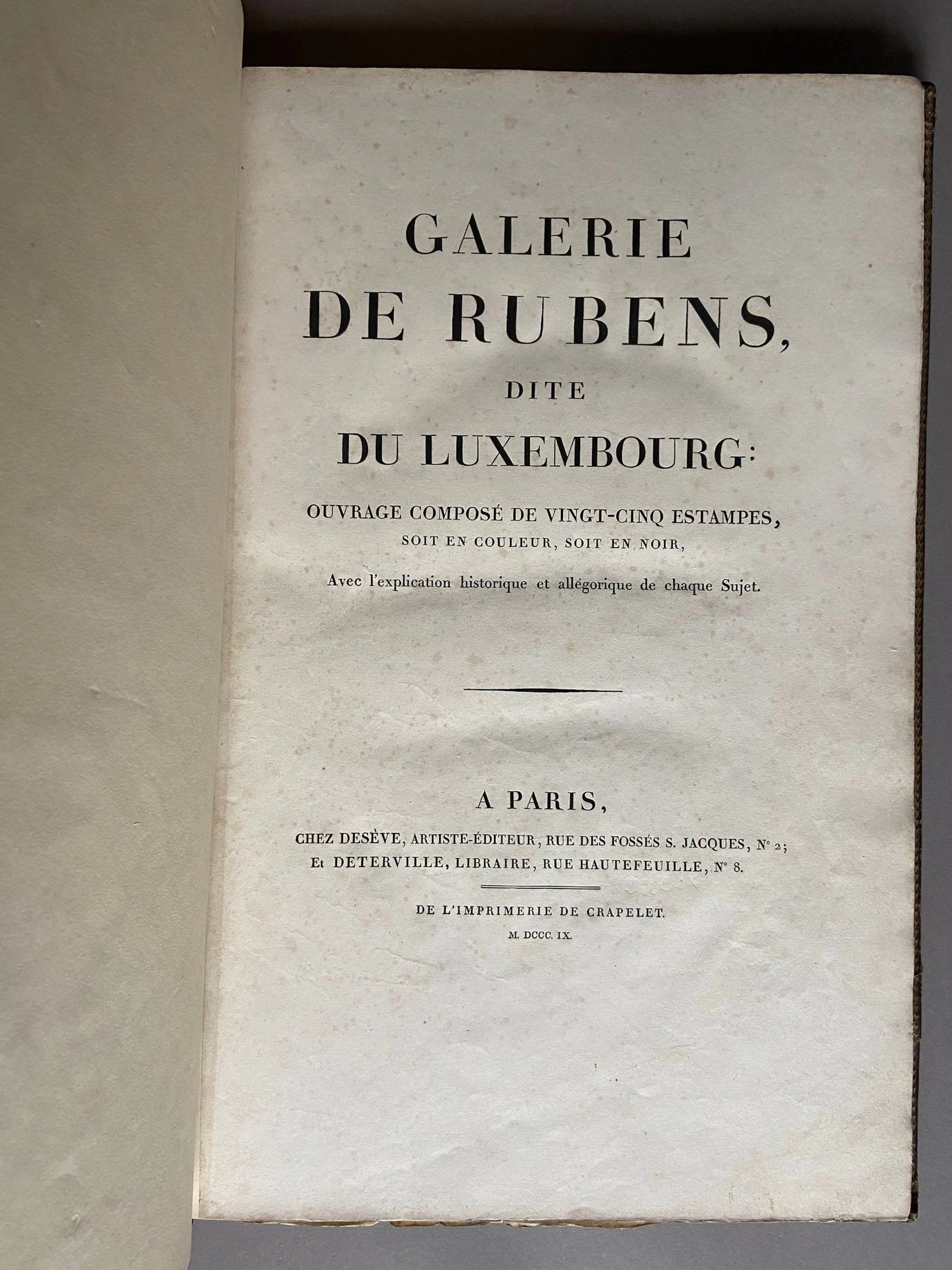 RUBENS (Pierre-Paul). — Rubens’ Gallery, known as the Luxemb - Lot 158
