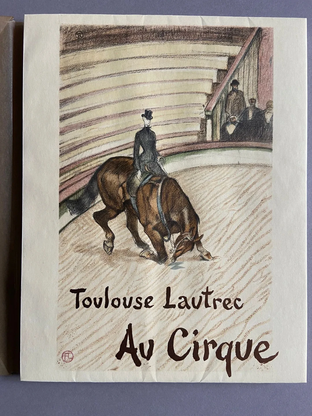 TOULOUSE-LAUTREC (Henri de). At the Circus. Monte Carlo, And - Lot 273