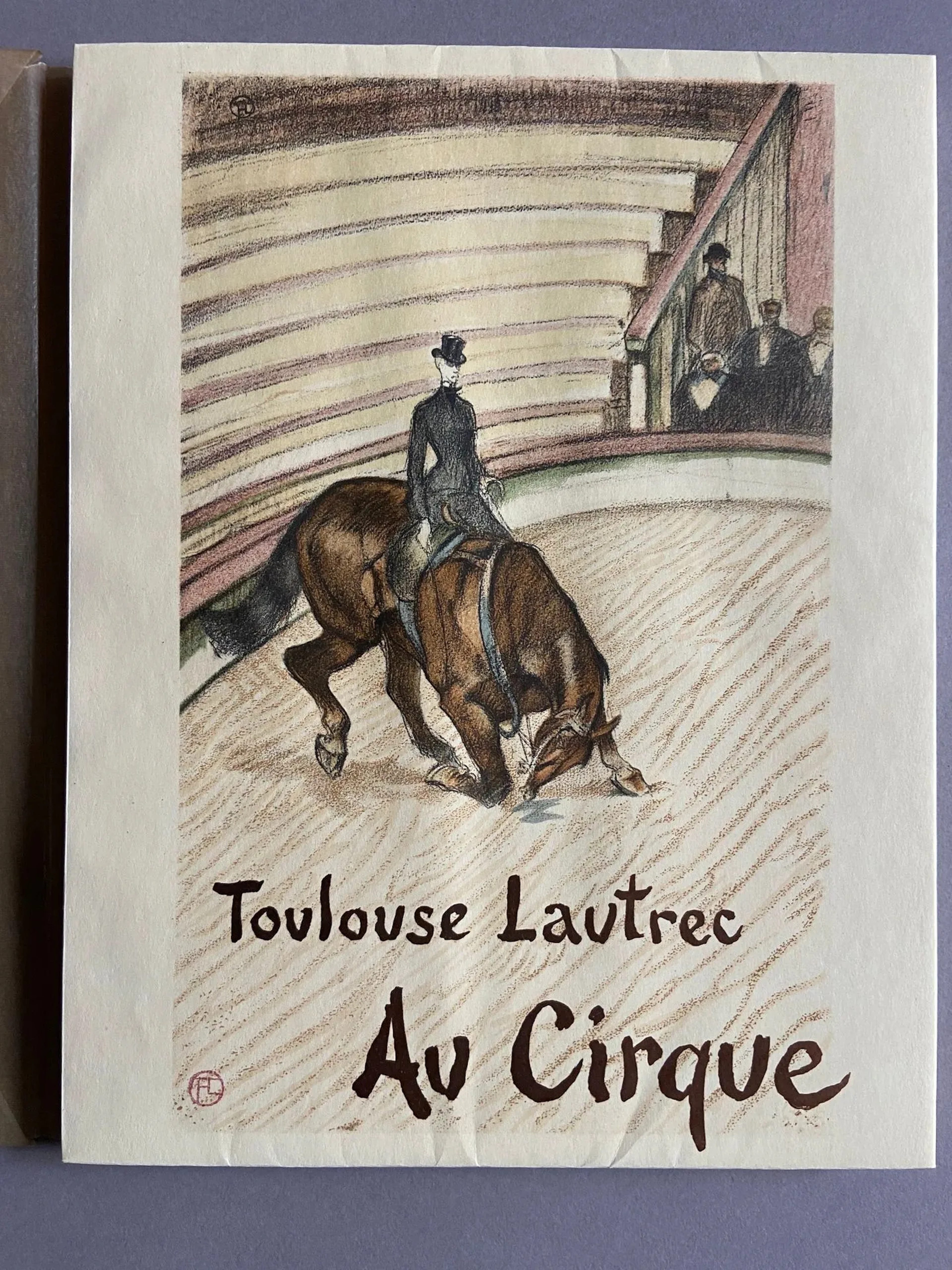 TOULOUSE-LAUTREC (Henri de). At the Circus. Monte Carlo, And - Lot 273