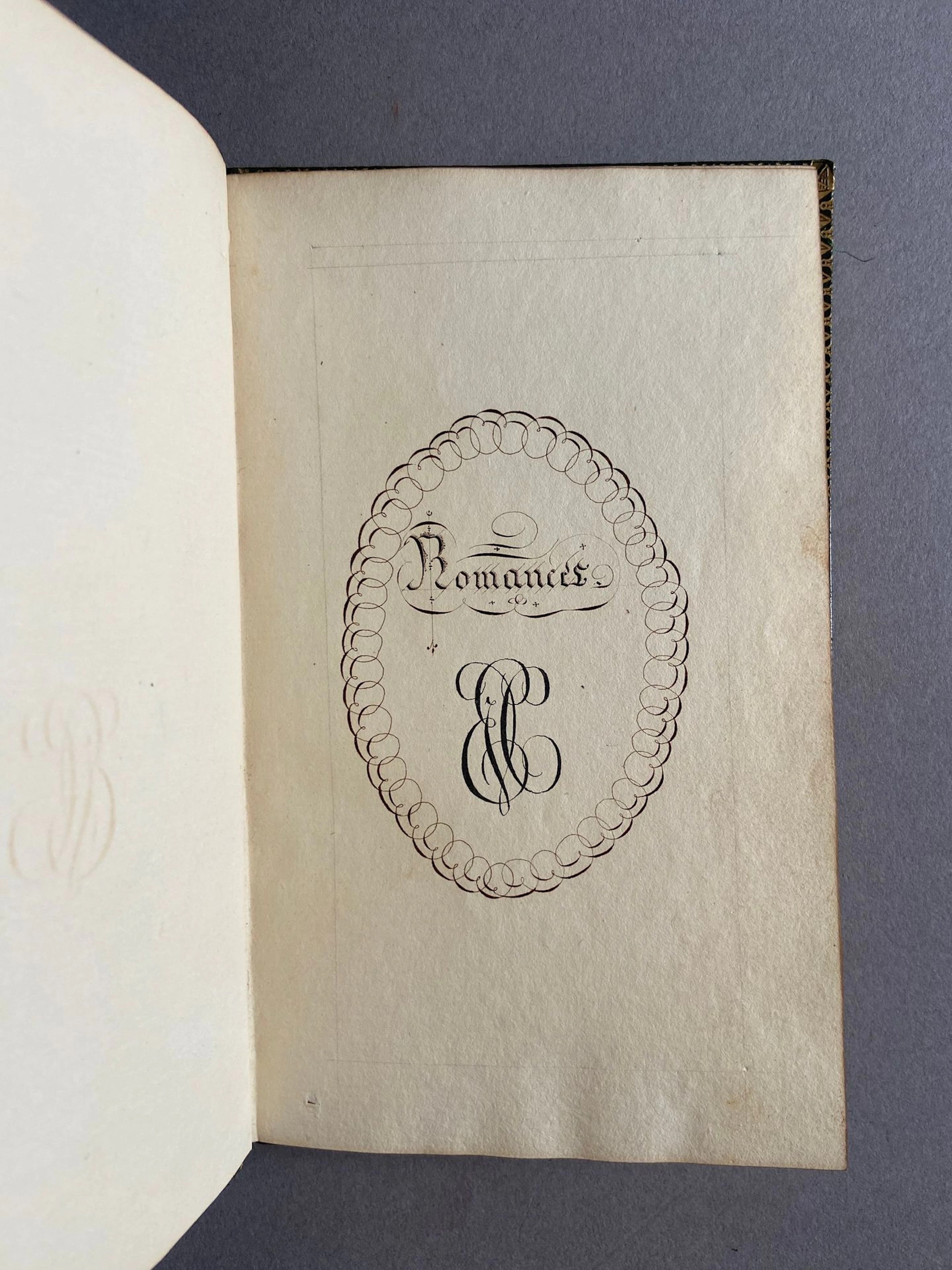 Early 19th-century musical MANUSCRIPT. Romances. In-12 forma - Lot 110