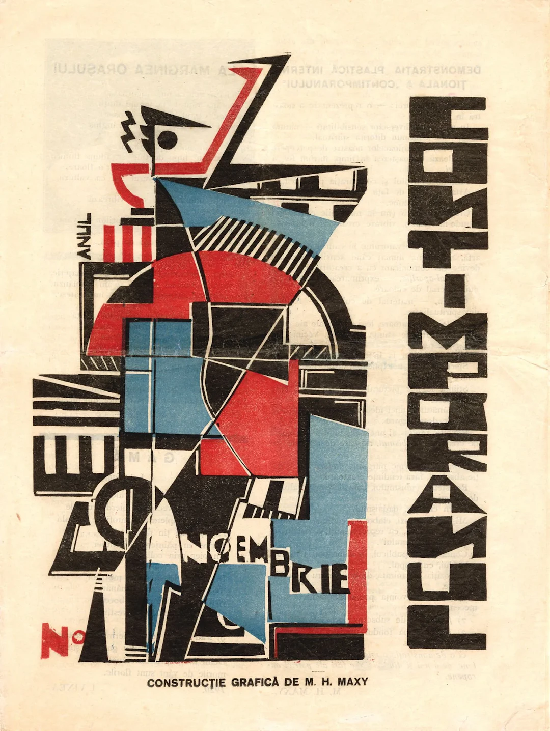 [MAGAZINE]. CONTIMPORANUL. Bucharest, No. 49/November 1924. - Lot 163