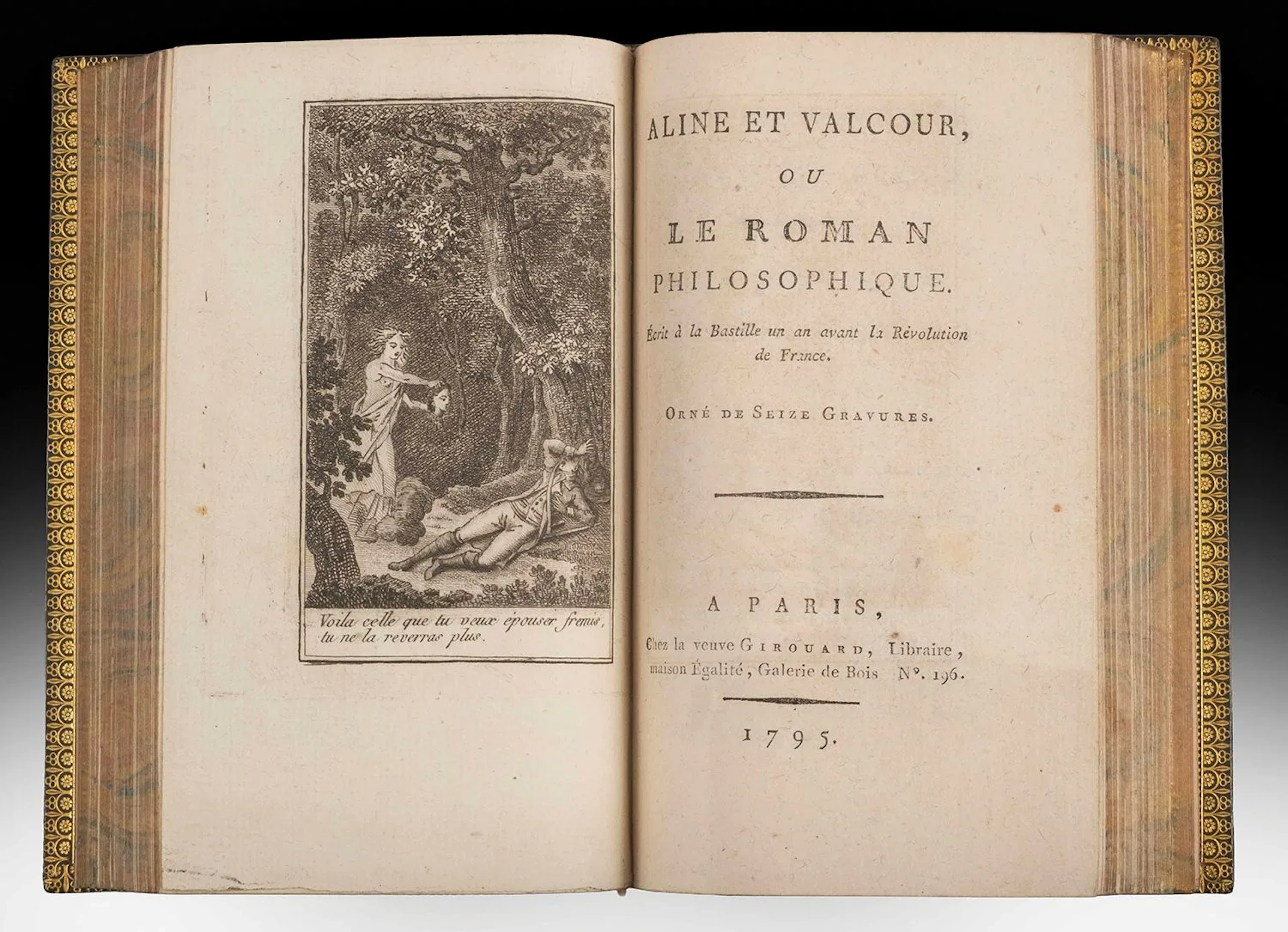 [SADE (Marquis de)]. *Aline and Valcour, or The Philosophica - Lot 159