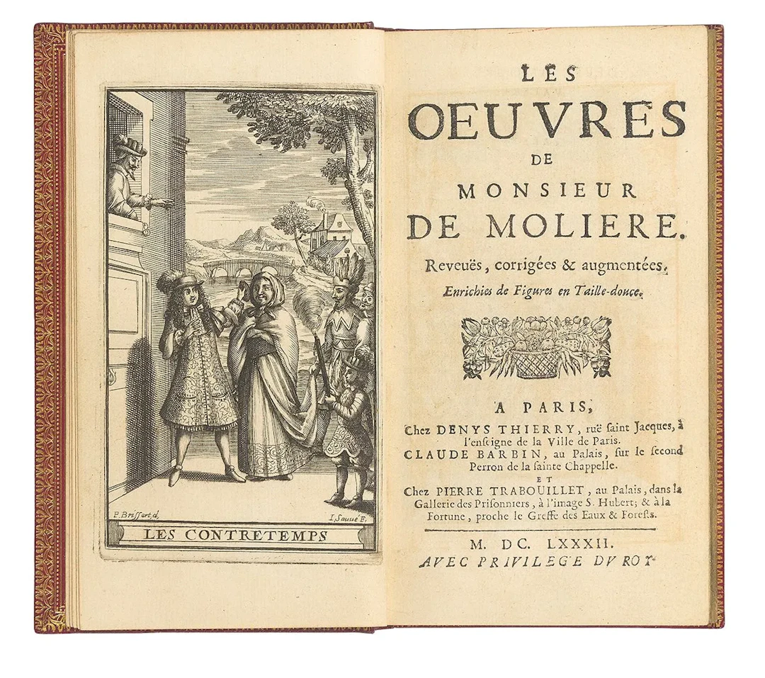 MOLIERE. The Works, revised, corrected, and expanded, 6 volu - Lot 59