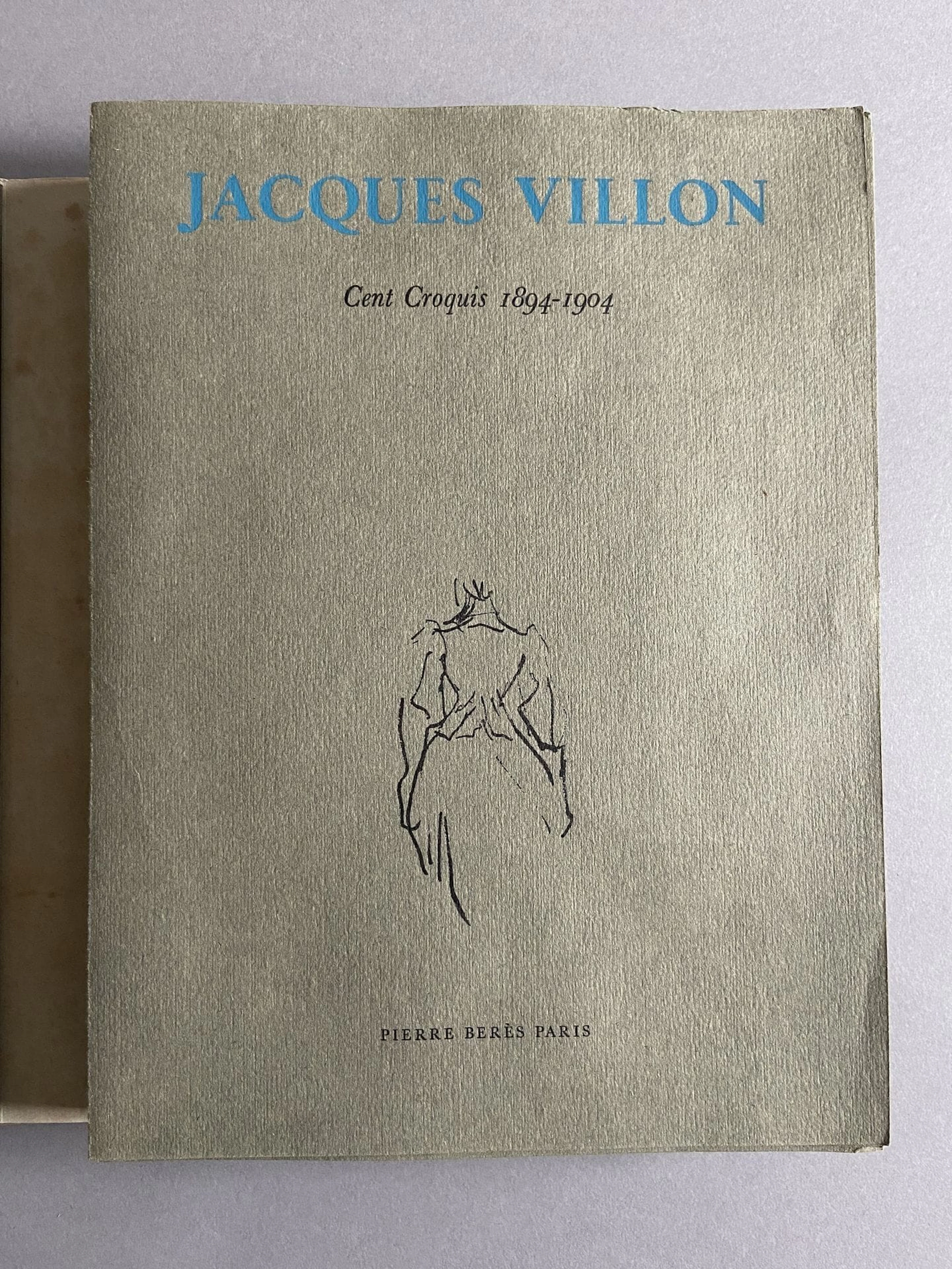 VILLON (Jacques). One Hundred Sketches, 1894–1904. Paris: Pi - Lot 277