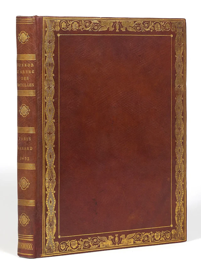 BOVET (Honoré). The Tree of Battles. Paris, Antoine Vérard, - Lot 12