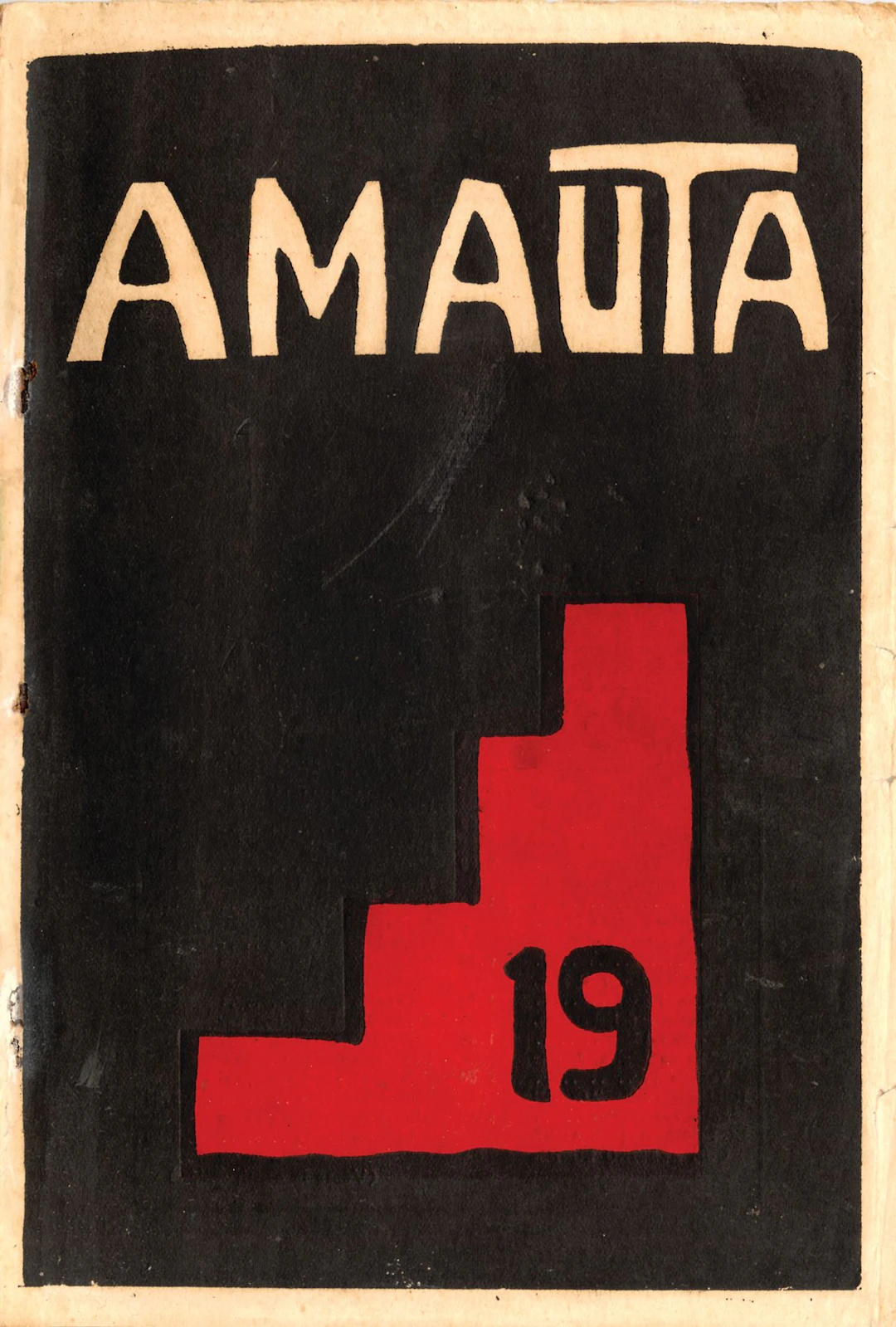 [MAGAZINE]. AMAUTA. CULTURAL MAGAZINE. Lima, Nos. 19|1928 an - Lot 275