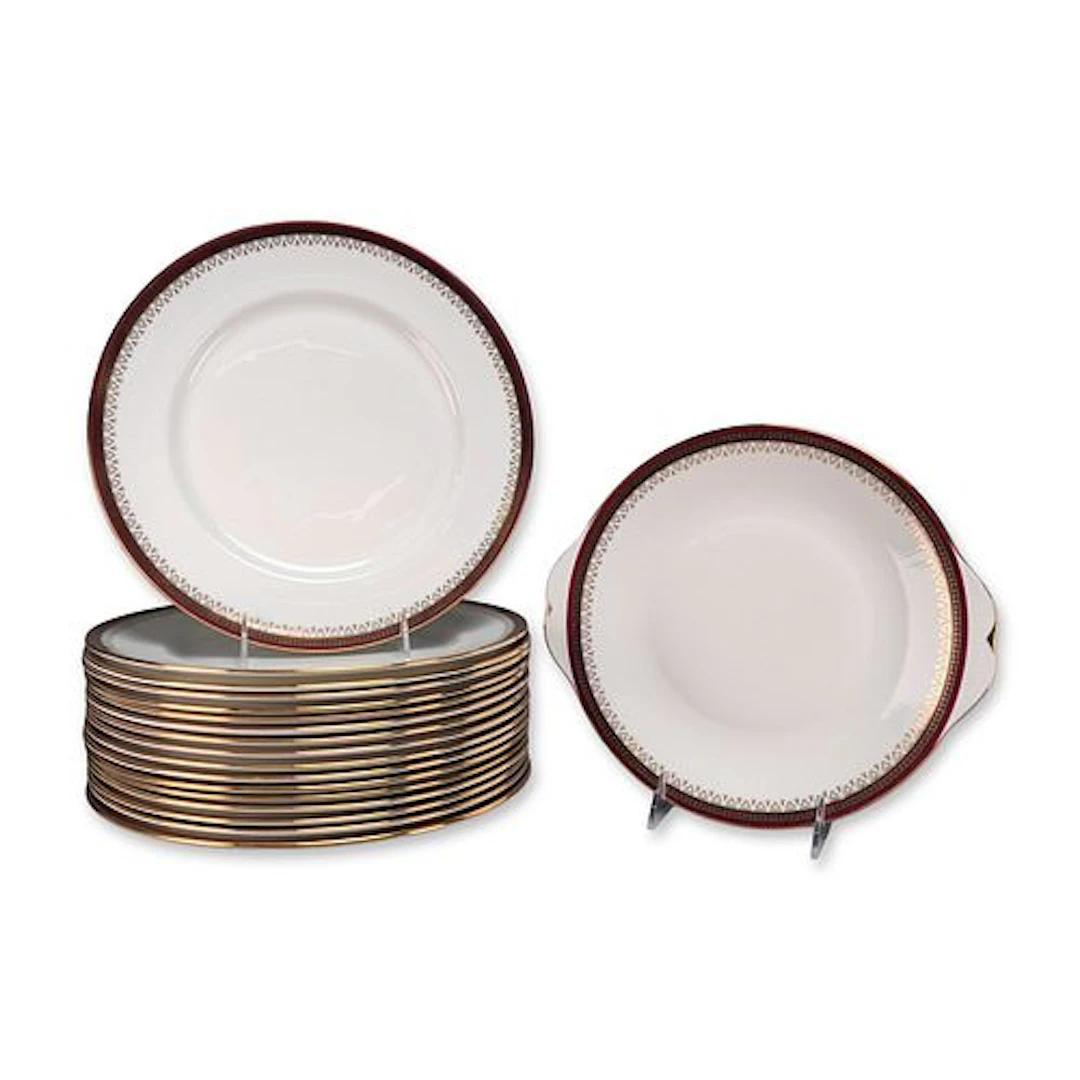 18pc Royal Albert Paragon Holyrood Bone China Plate Set