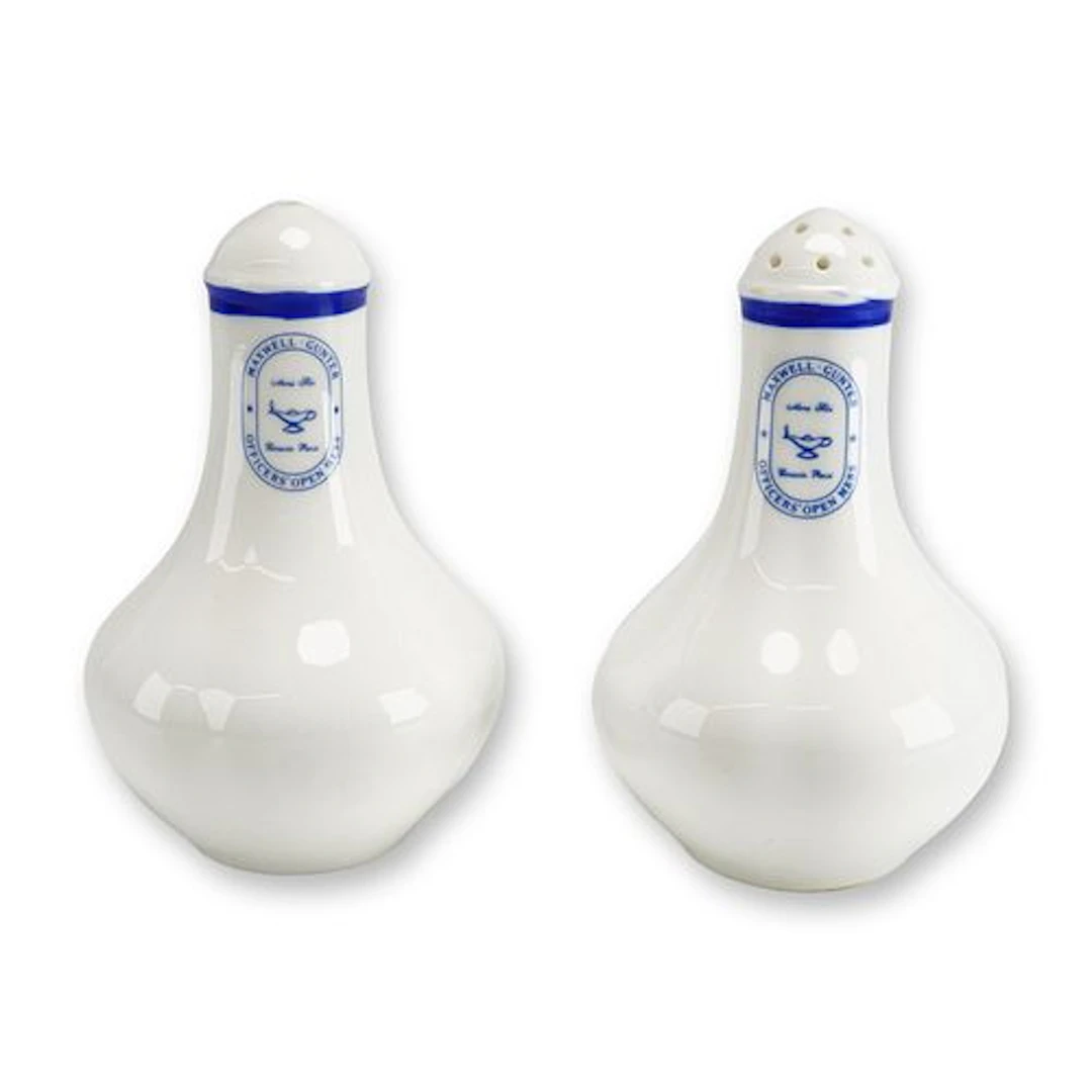 2pc Wedgwood Hotelware Maxwell-Gunter Air Force Base Salt and Pepper Shakers