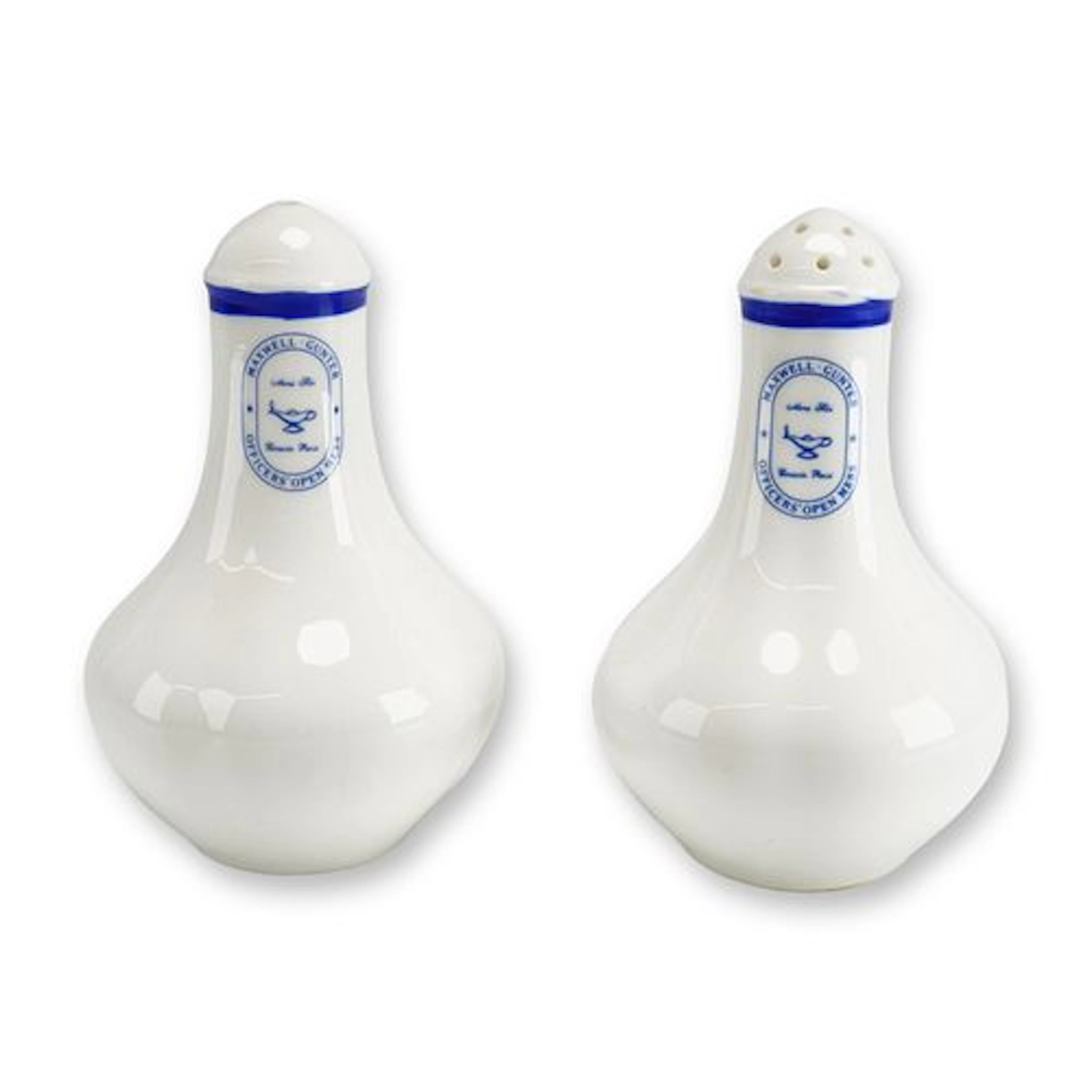 2pc Wedgwood Hotelware Maxwell-Gunter Air Force Base Salt and Pepper Shakers