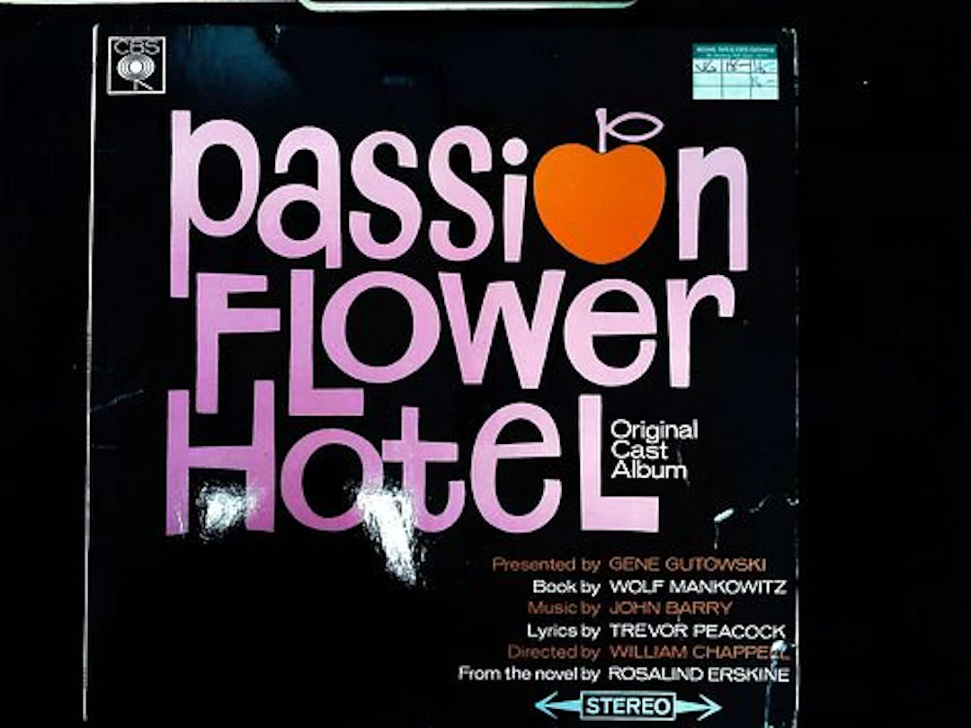 Passion Flower Hotel Original Cast Recording Vinyl LP John Barry CBS