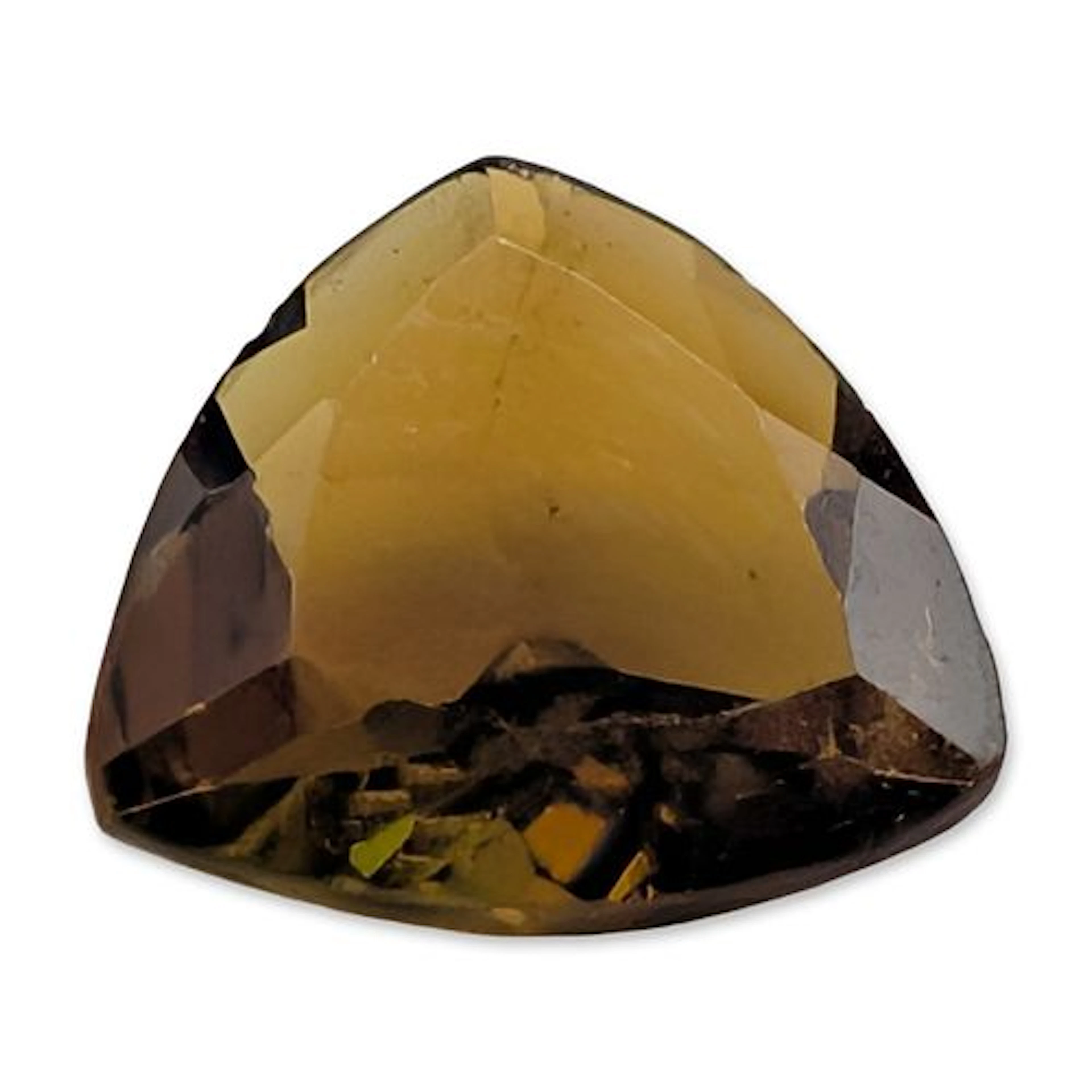Trillion Cut Modified Brilliant Loose Quartz Gemstone