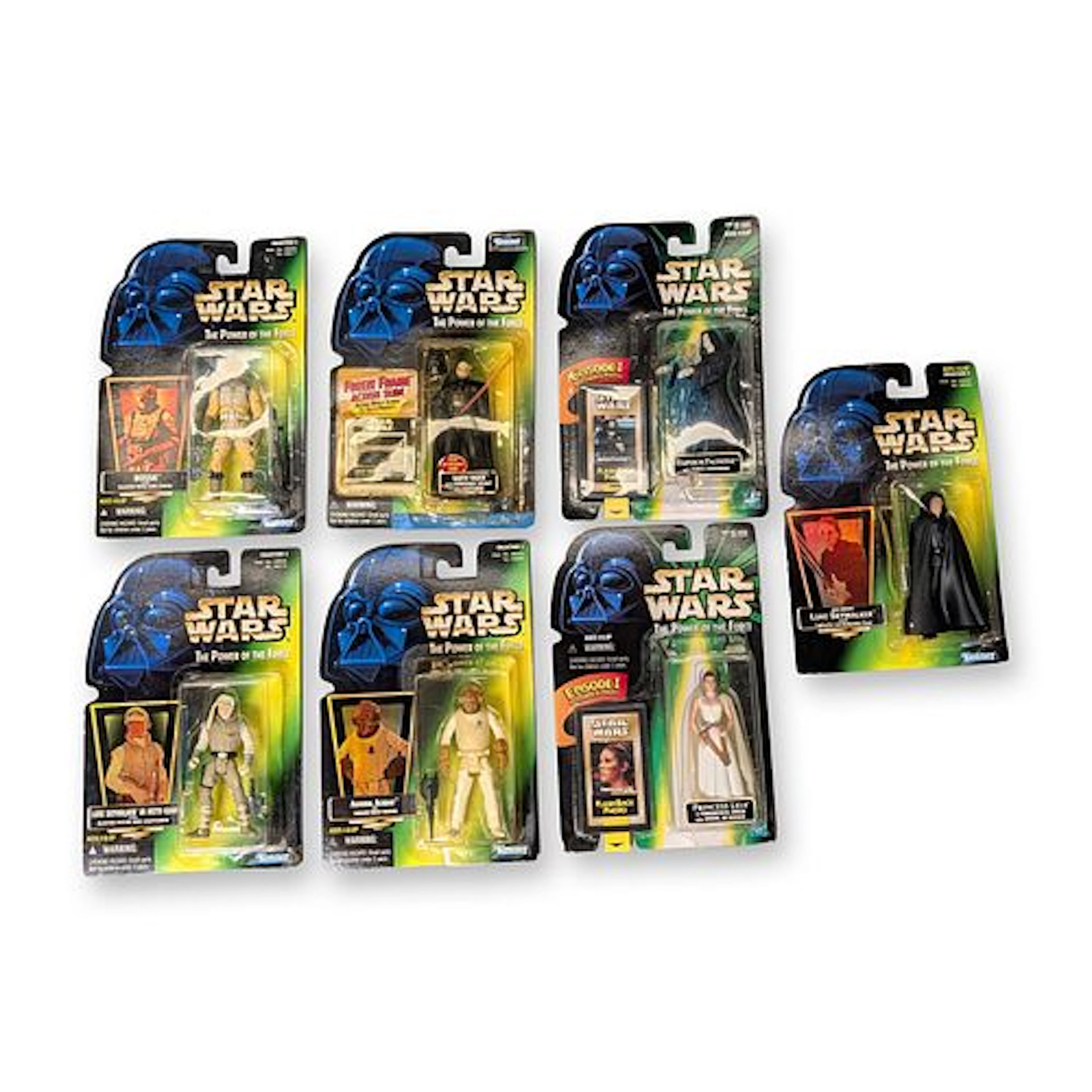 10pc Star Wars Kenner and Hasbro Flashback Photo and Freeze Frame