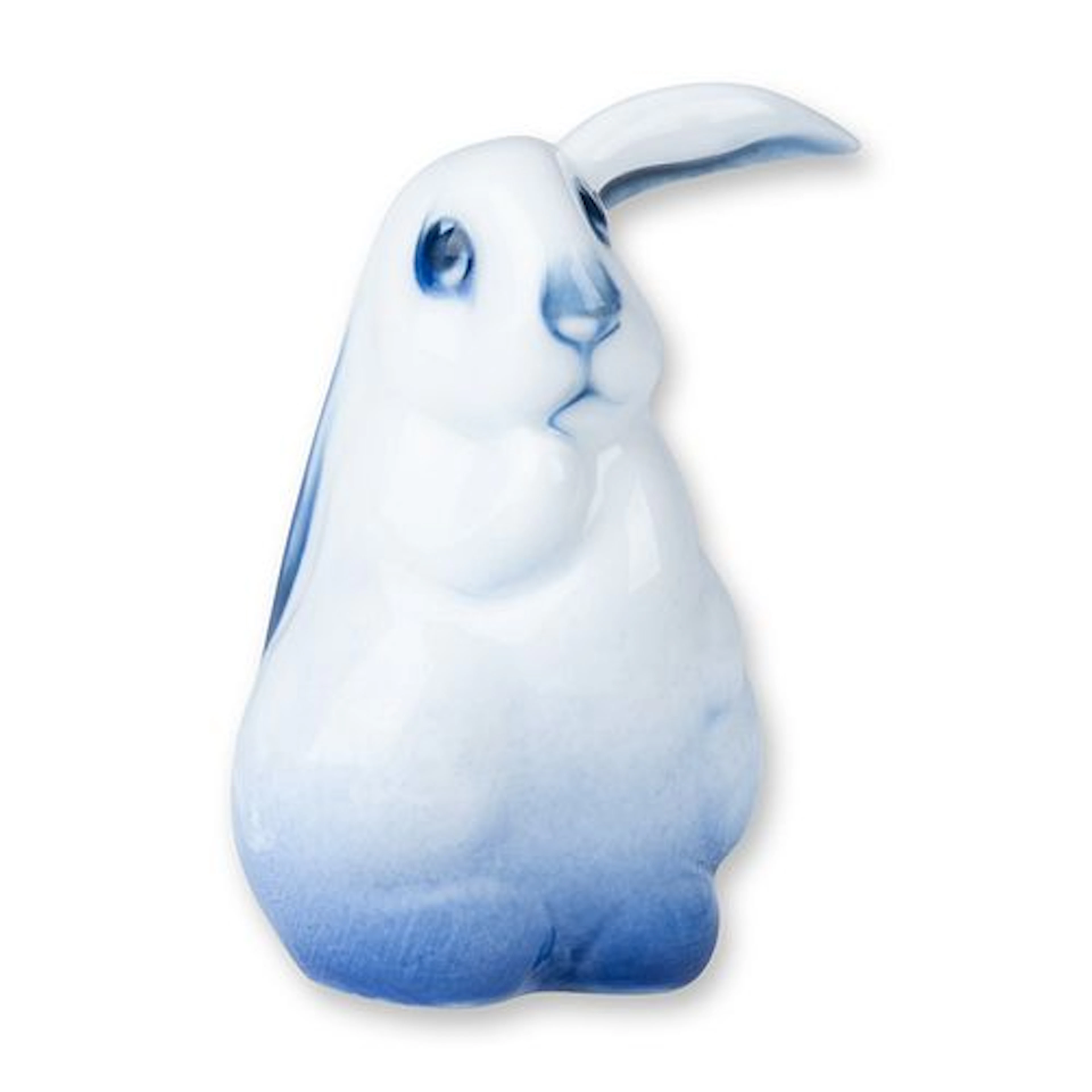 Royal Doulton Blue Flambe Figurine, Lop-Eared Rabbit - Small