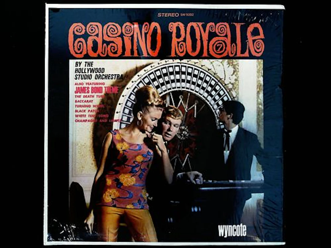 Wyncote LP Casino Royale Soundtrack by The Hollywood Studio Orchestra SW-9202