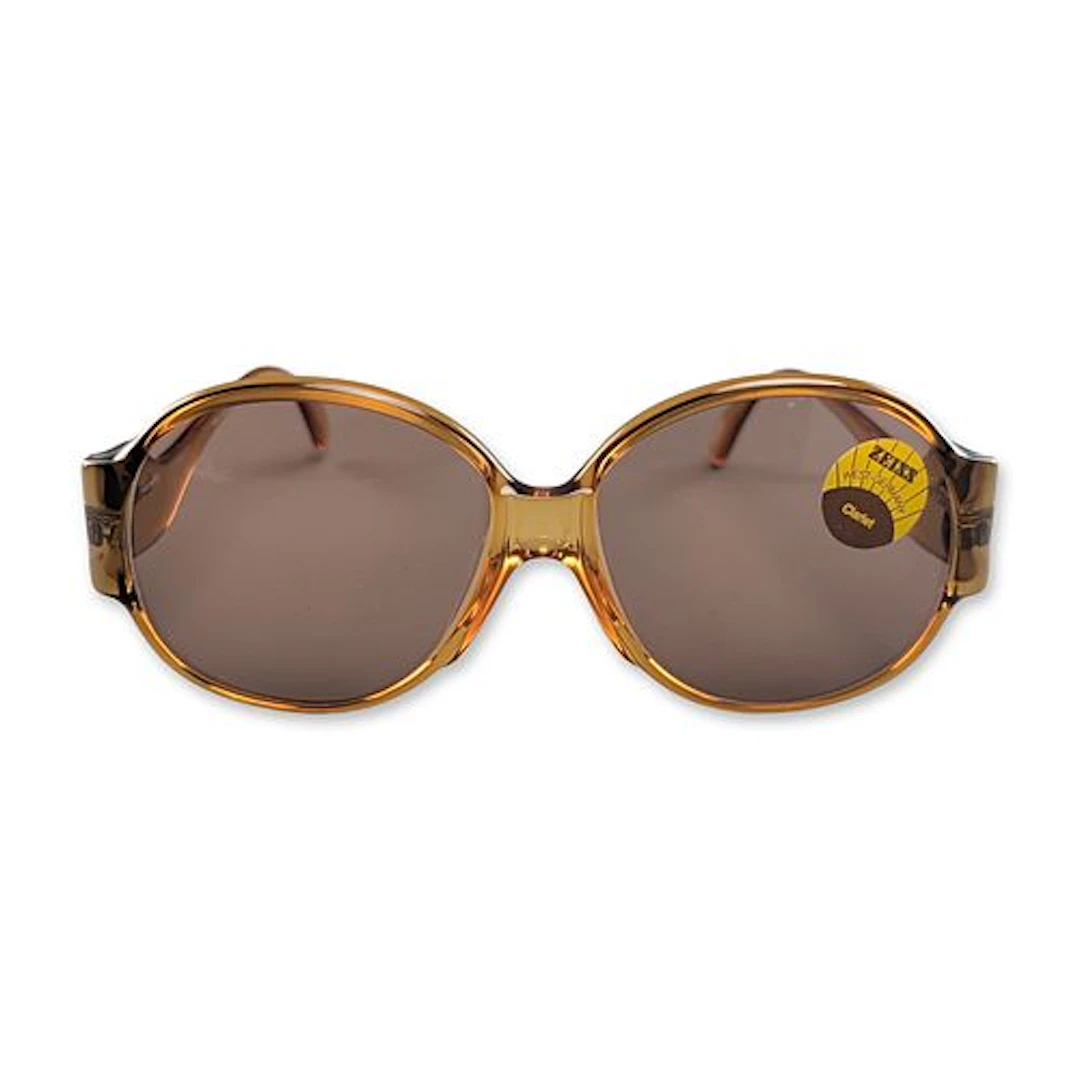 Marwitz West German Amber Acetate Sunglasses with Zeiss Lenses