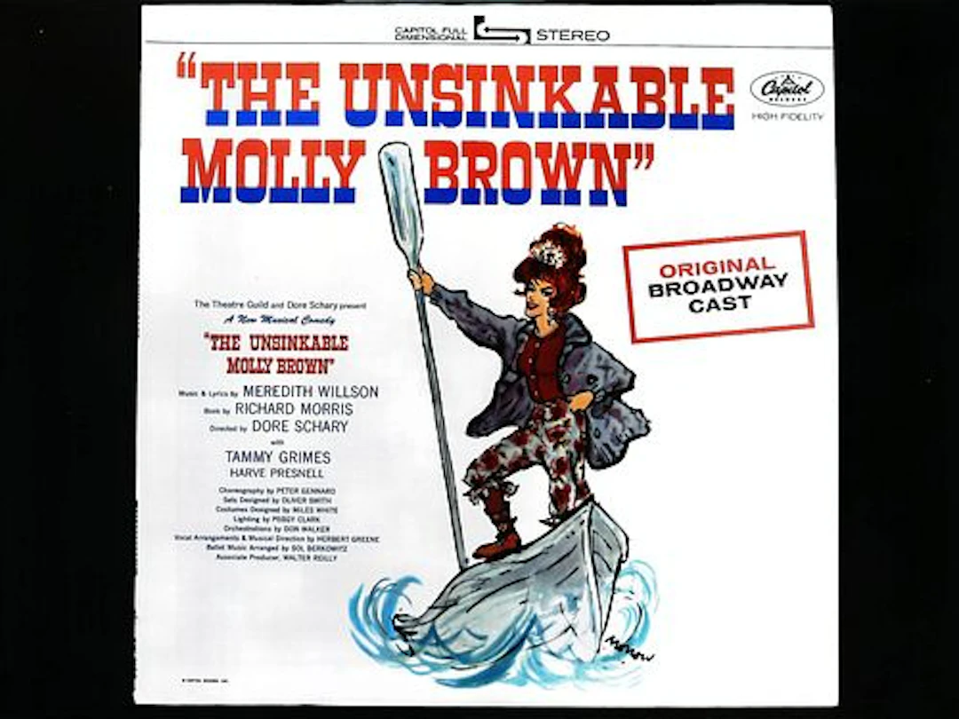 Meredith Willson, Unsinkable Molly Brown Broadway Cast Capitol 1960 Stereo
