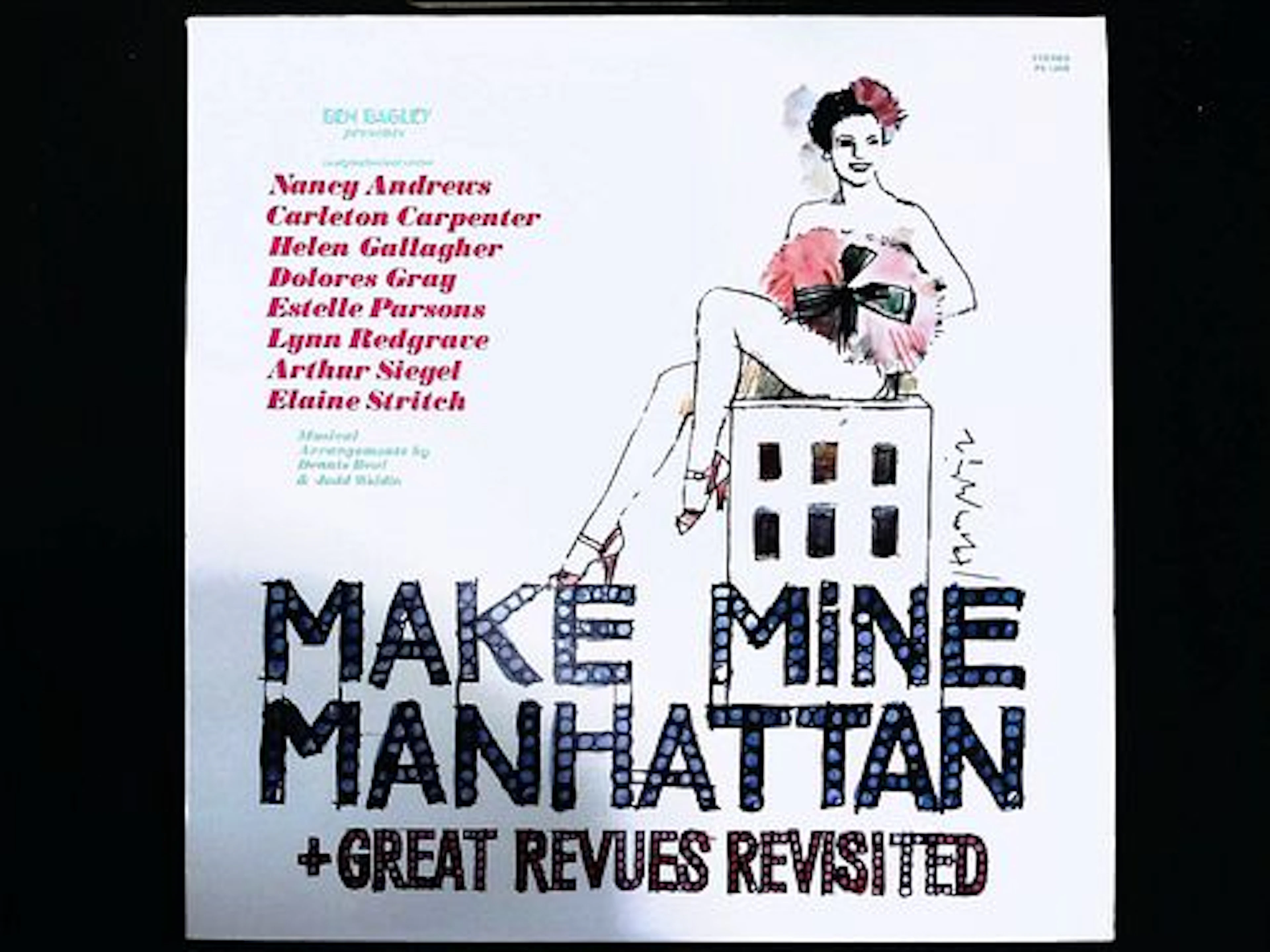 Ben Bagley Presents Make Mine Manhattan & Great Revues Revisited 12" LP PS 1369