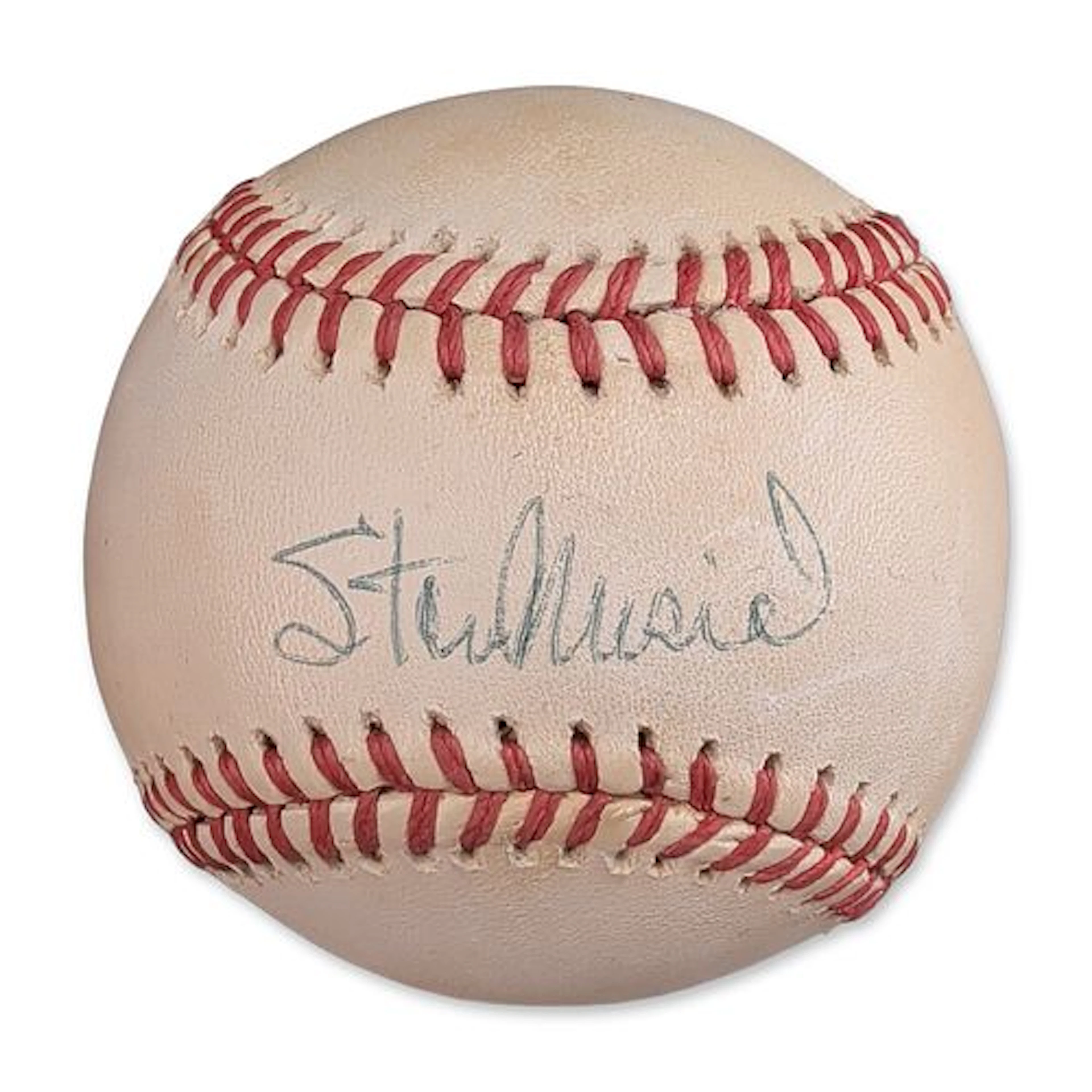 Stan Musial Signed National League Official Baseball w/ COA