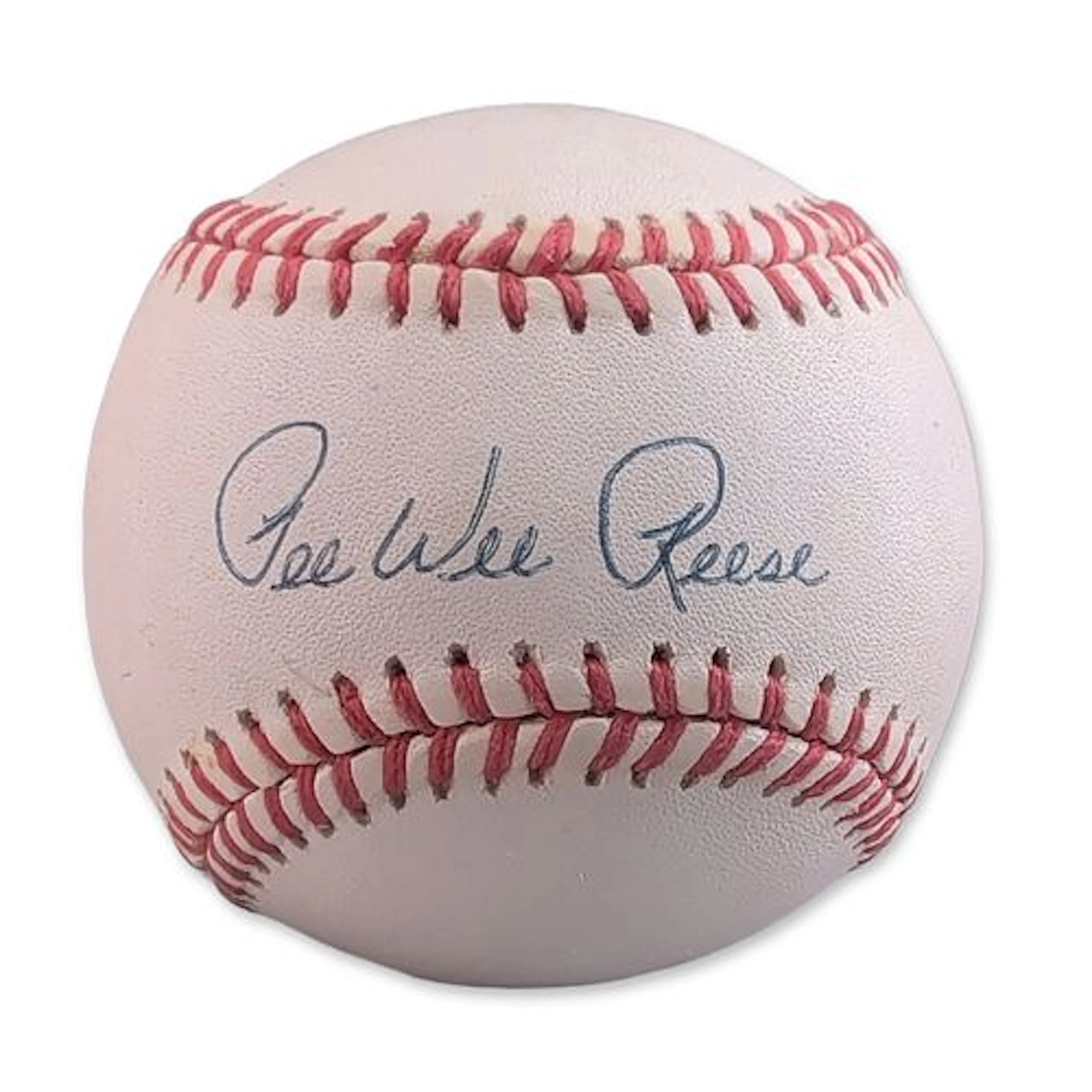 Pee Wee Reese Autographed Official National League Rawlings Baseball