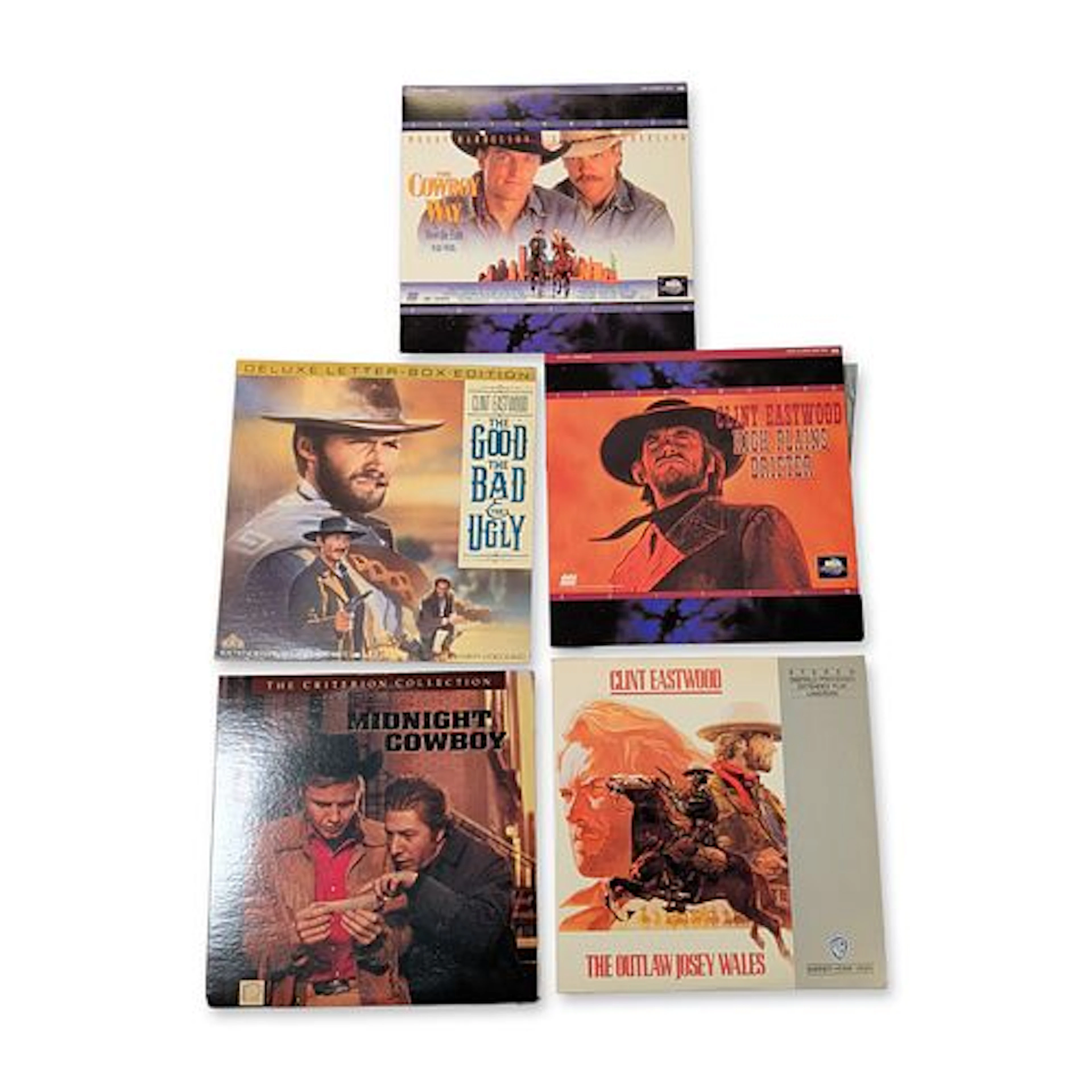 Clint Eastwood and Western Genre LaserDisc Collection