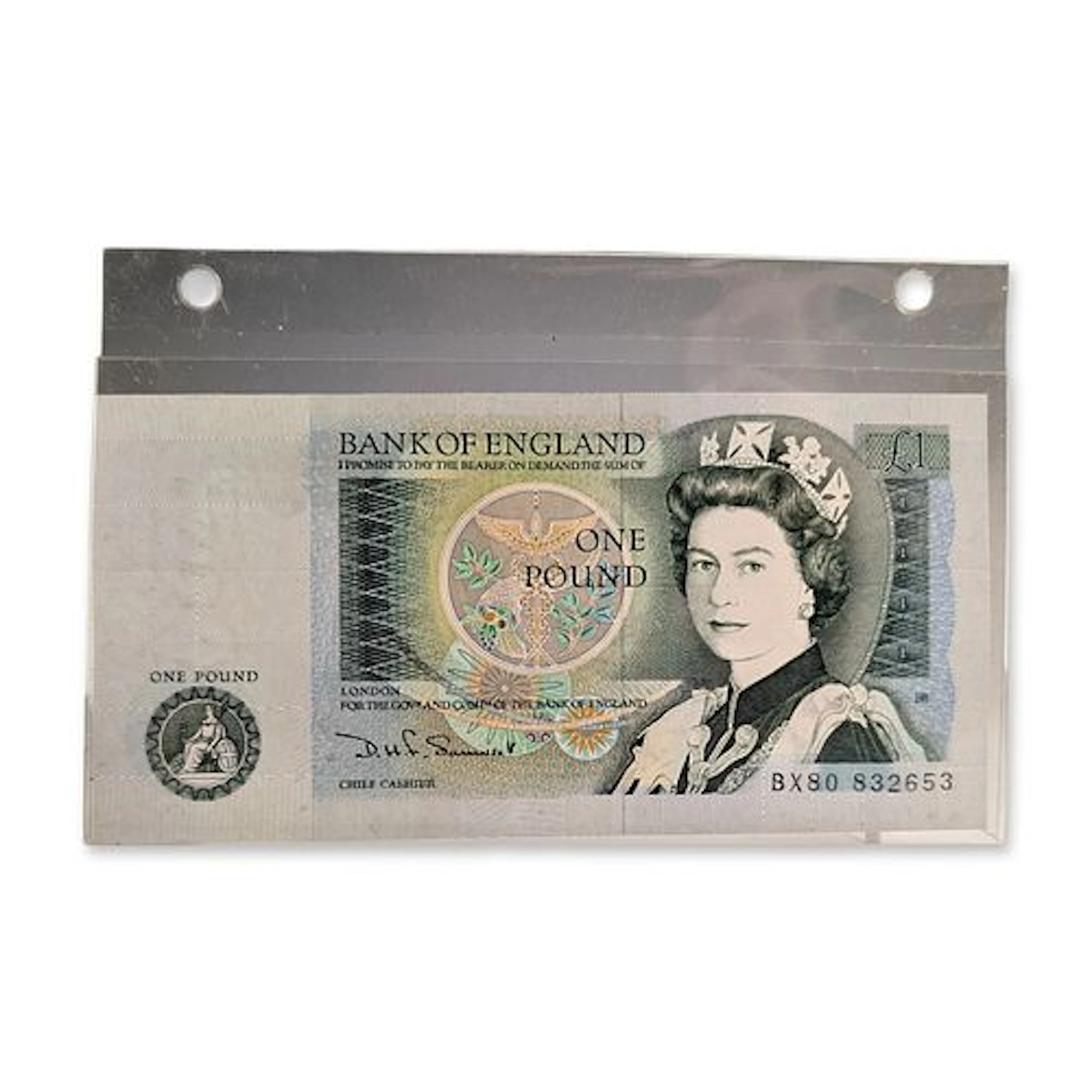 1978-1984 Bank of England Elizabeth II Sir Isaac Newton One Pound Banknote