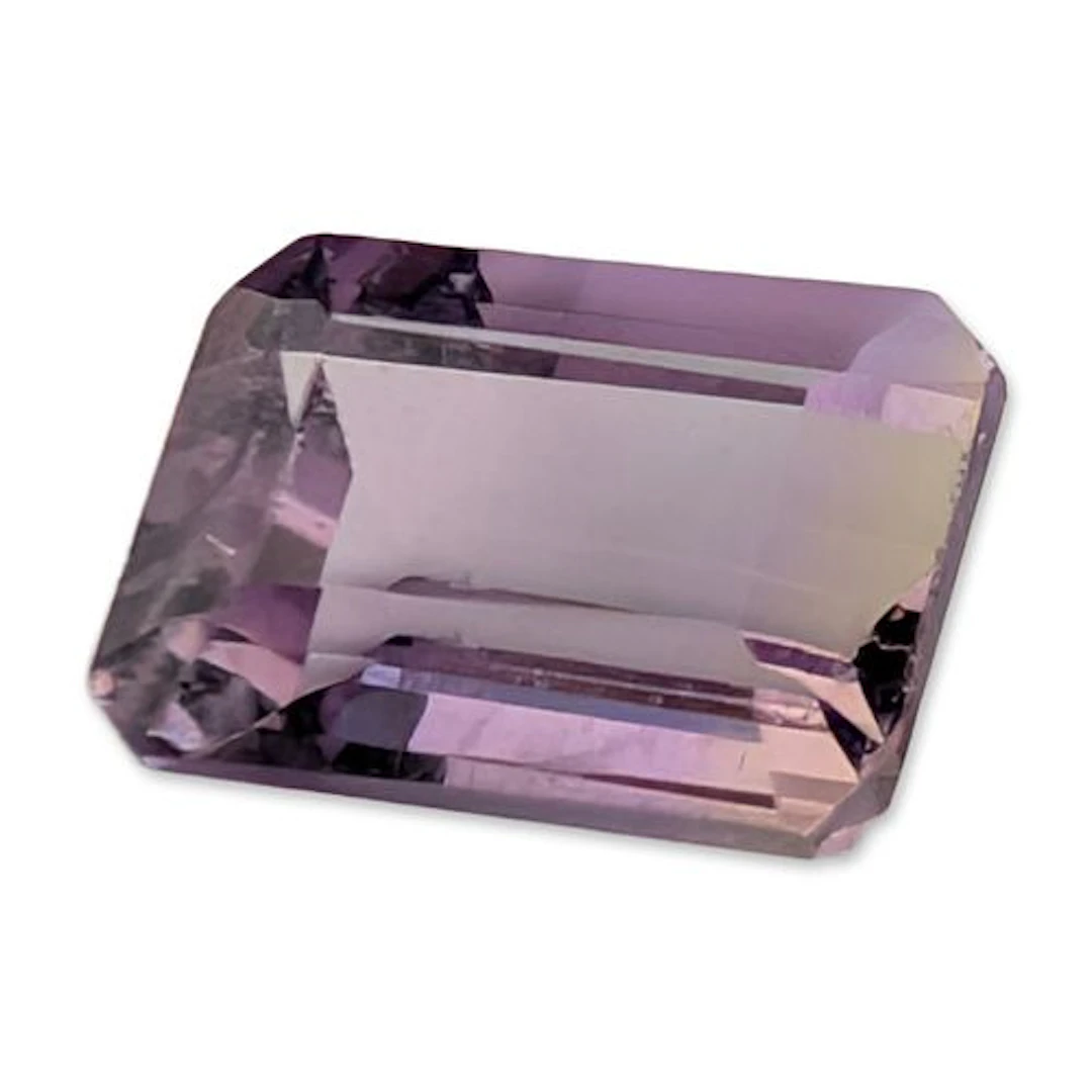 Emerald Cut Ametrine Loose Gemstone