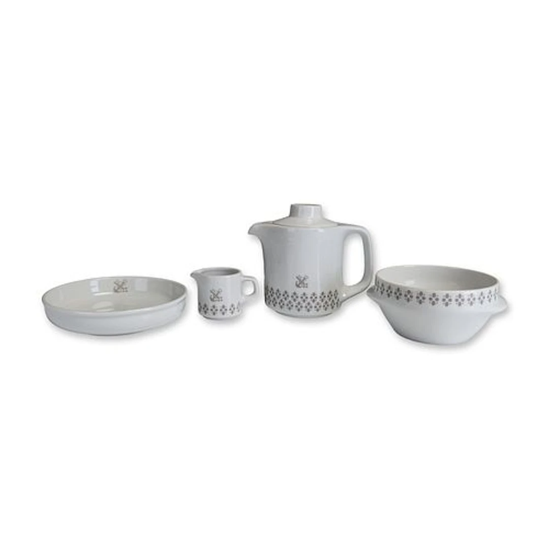 5pc Hutschenreuther and Schonwald for Norddeutscher Lloyd Mid-Century