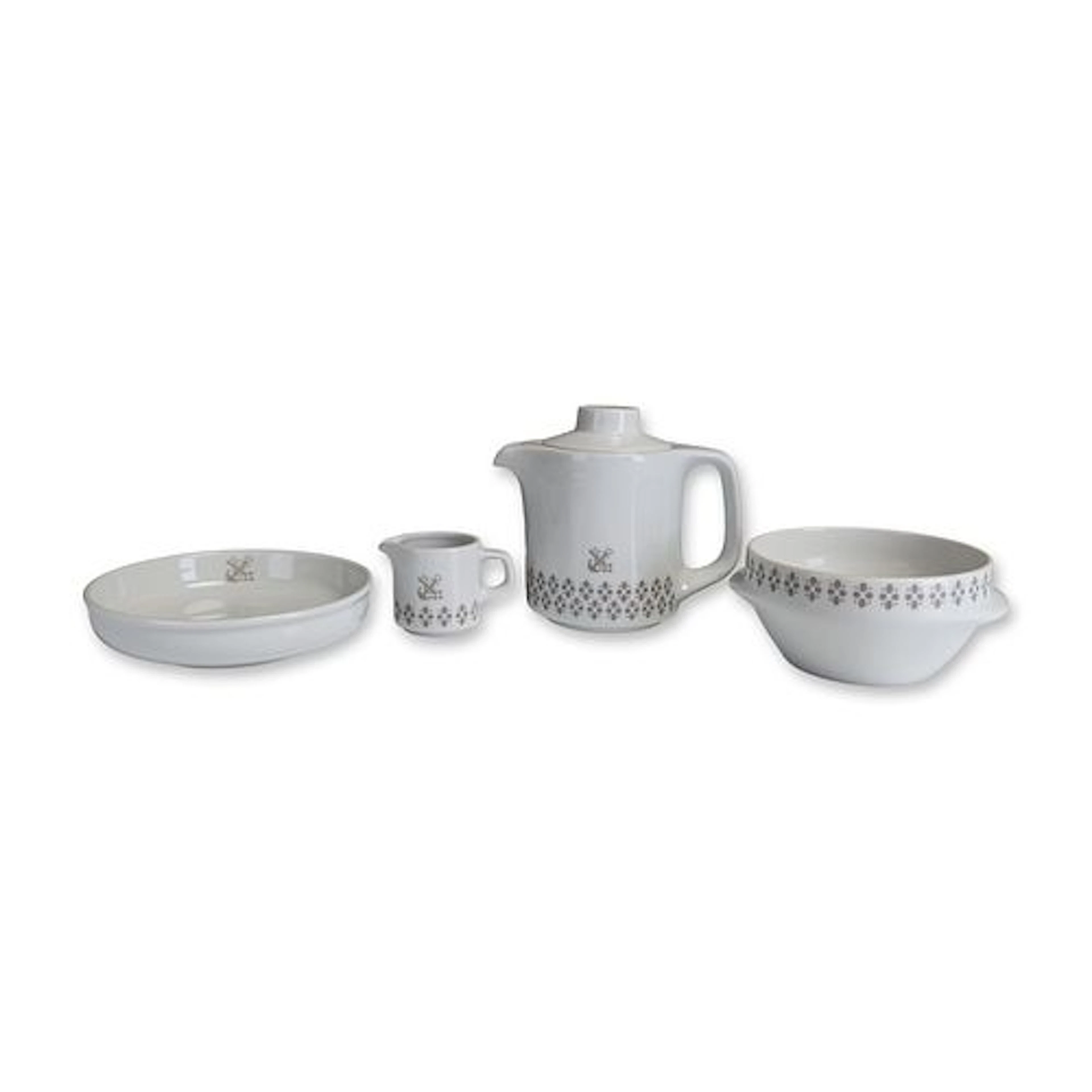 5pc Hutschenreuther and Schonwald for Norddeutscher Lloyd Mid-Century