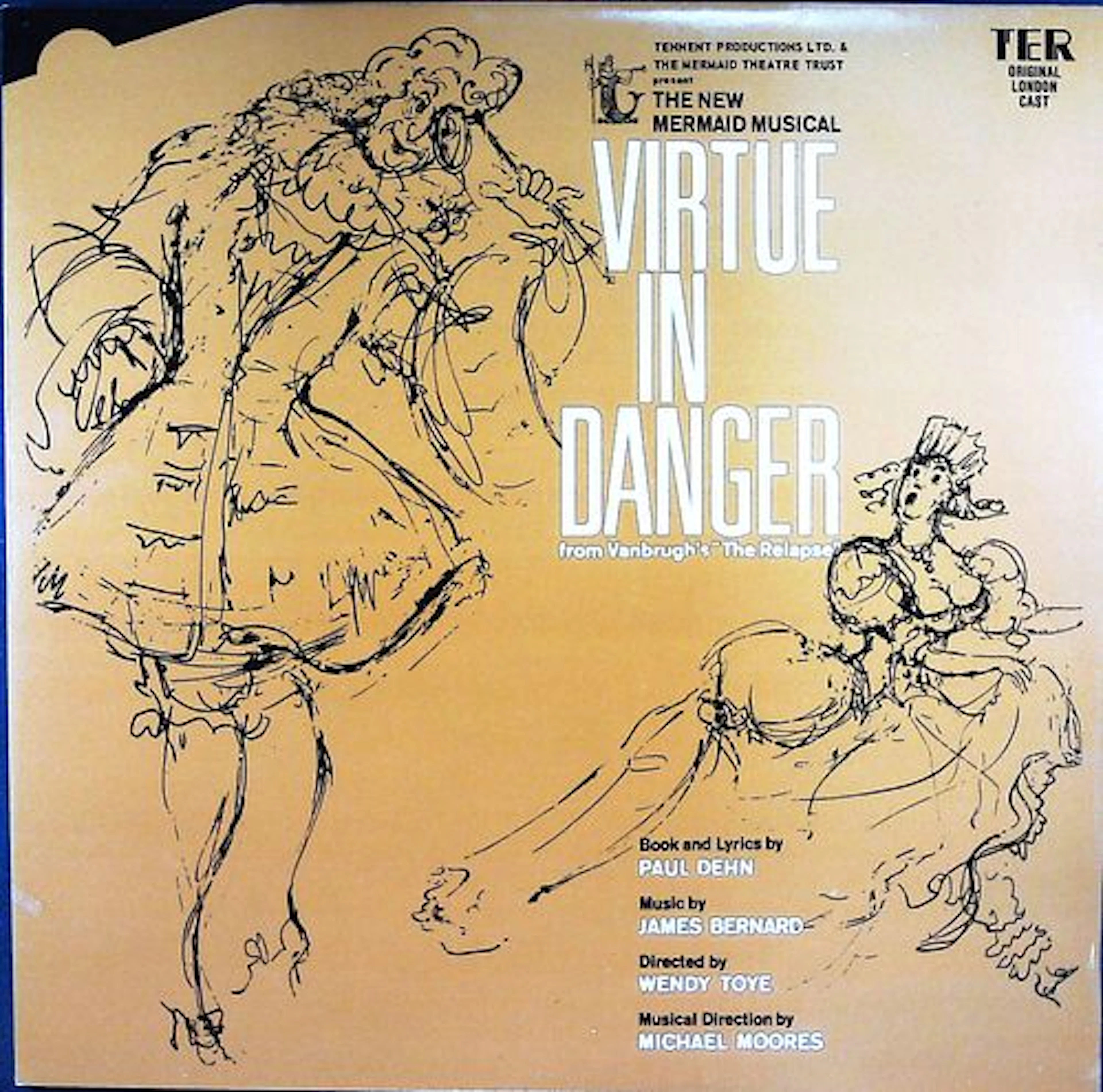 Virtue In Danger Original London Cast Recording LP