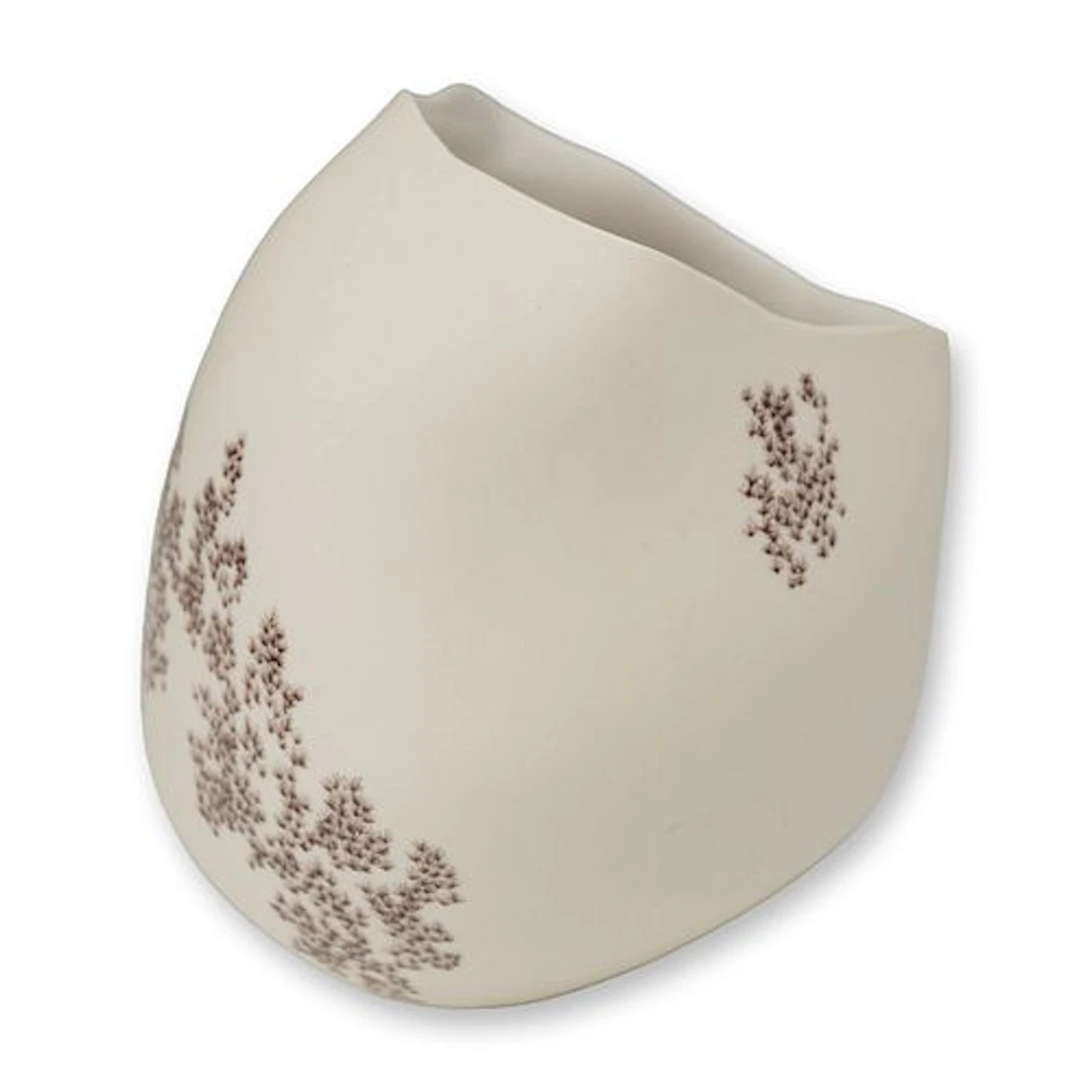 David Wiseman Rock and Moss Porcelain Vessel, 2007