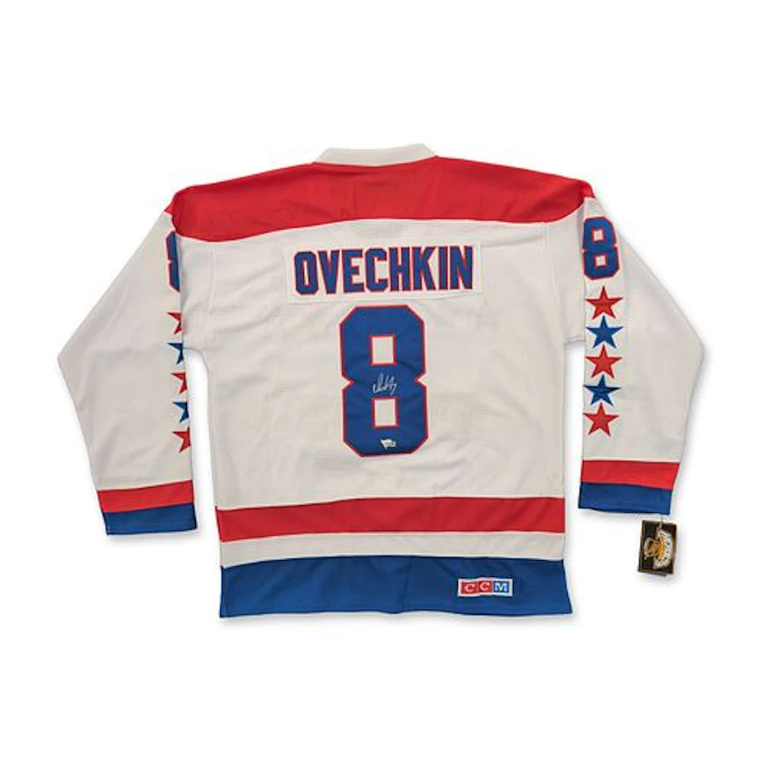 CCM Alexander Ovechkin Autographed Washington Capitals Vintage Series Jersey