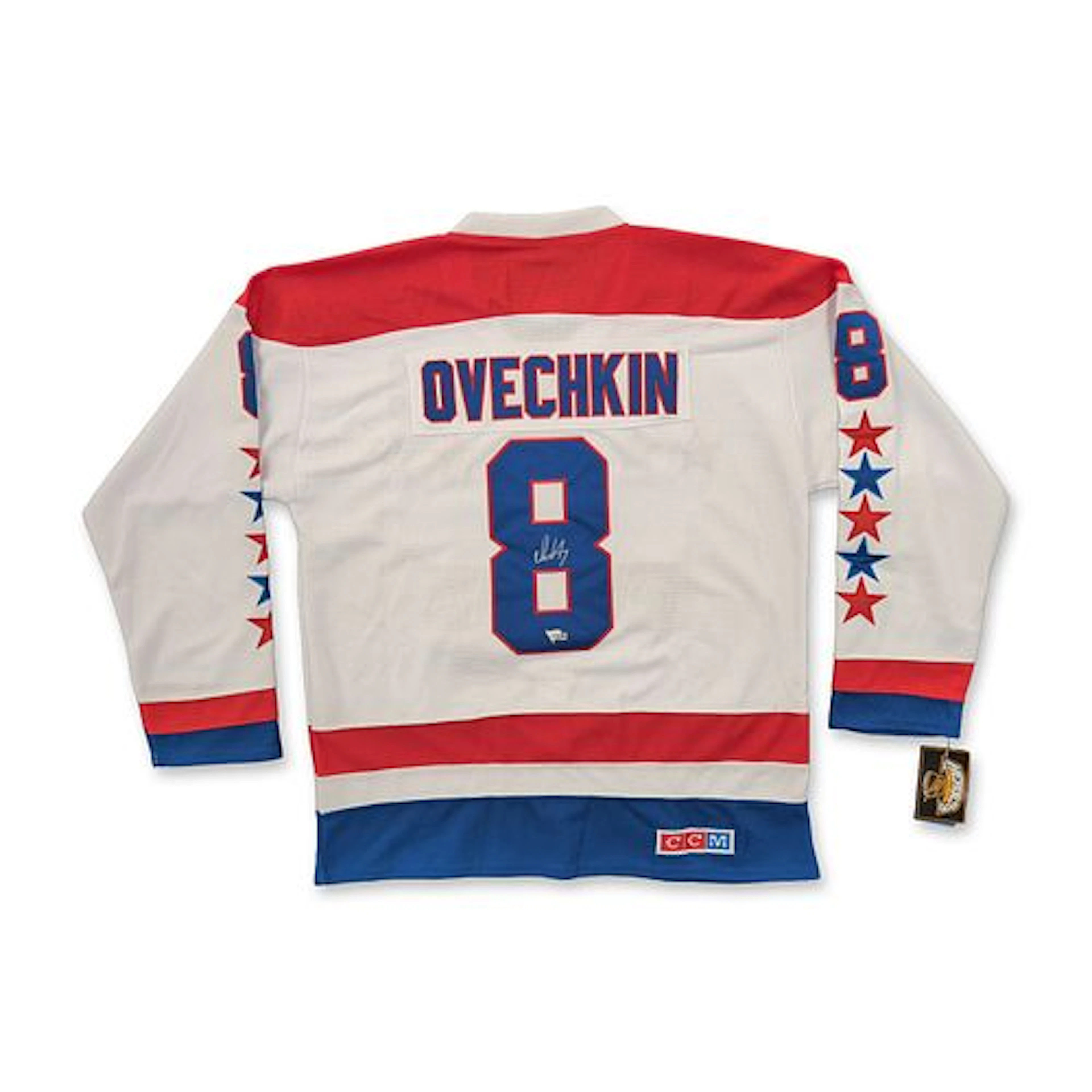 CCM Alexander Ovechkin Autographed Washington Capitals Vintage Series Jersey