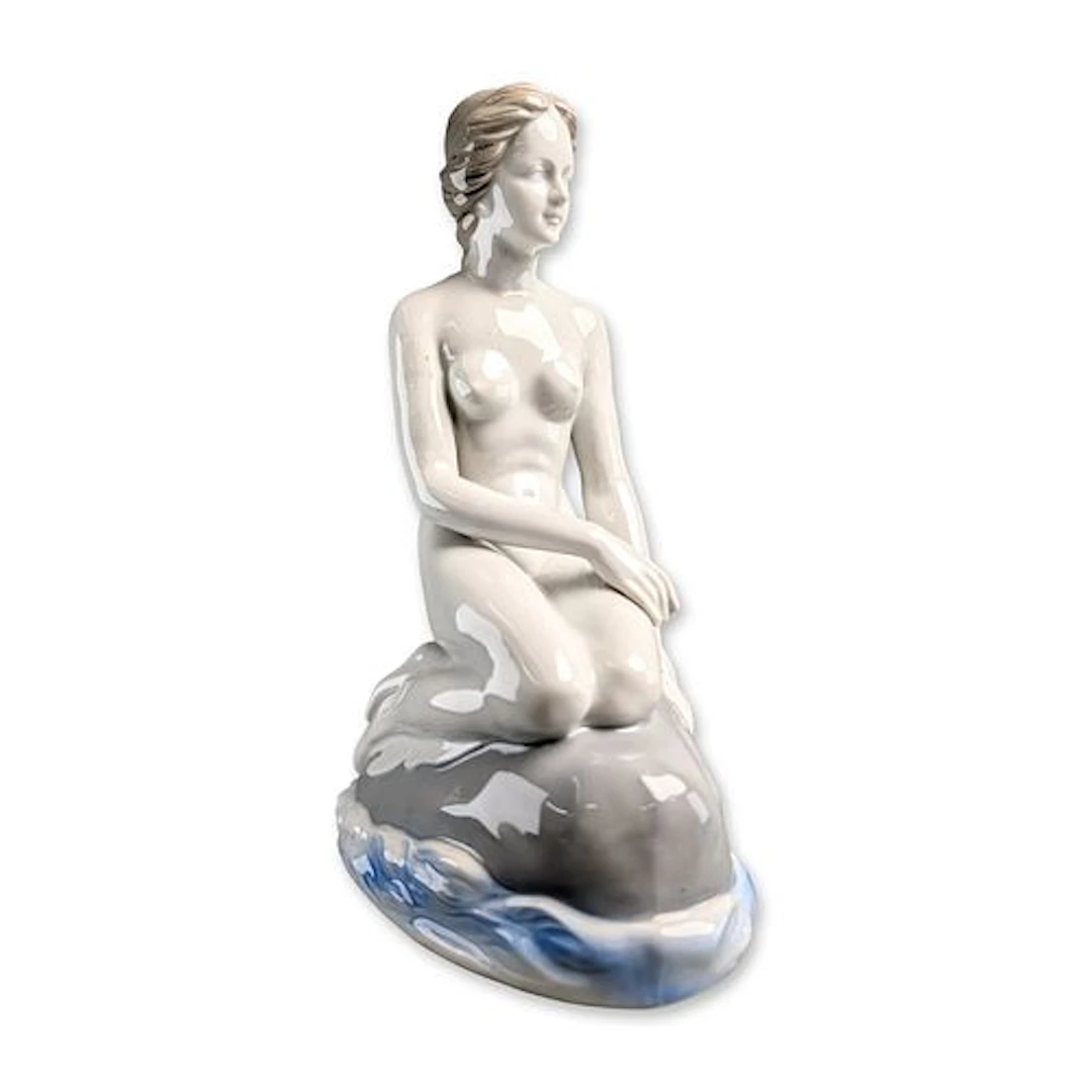 Royal Copenhagen Porcelain Little Mermaid Figurine, Model 1801