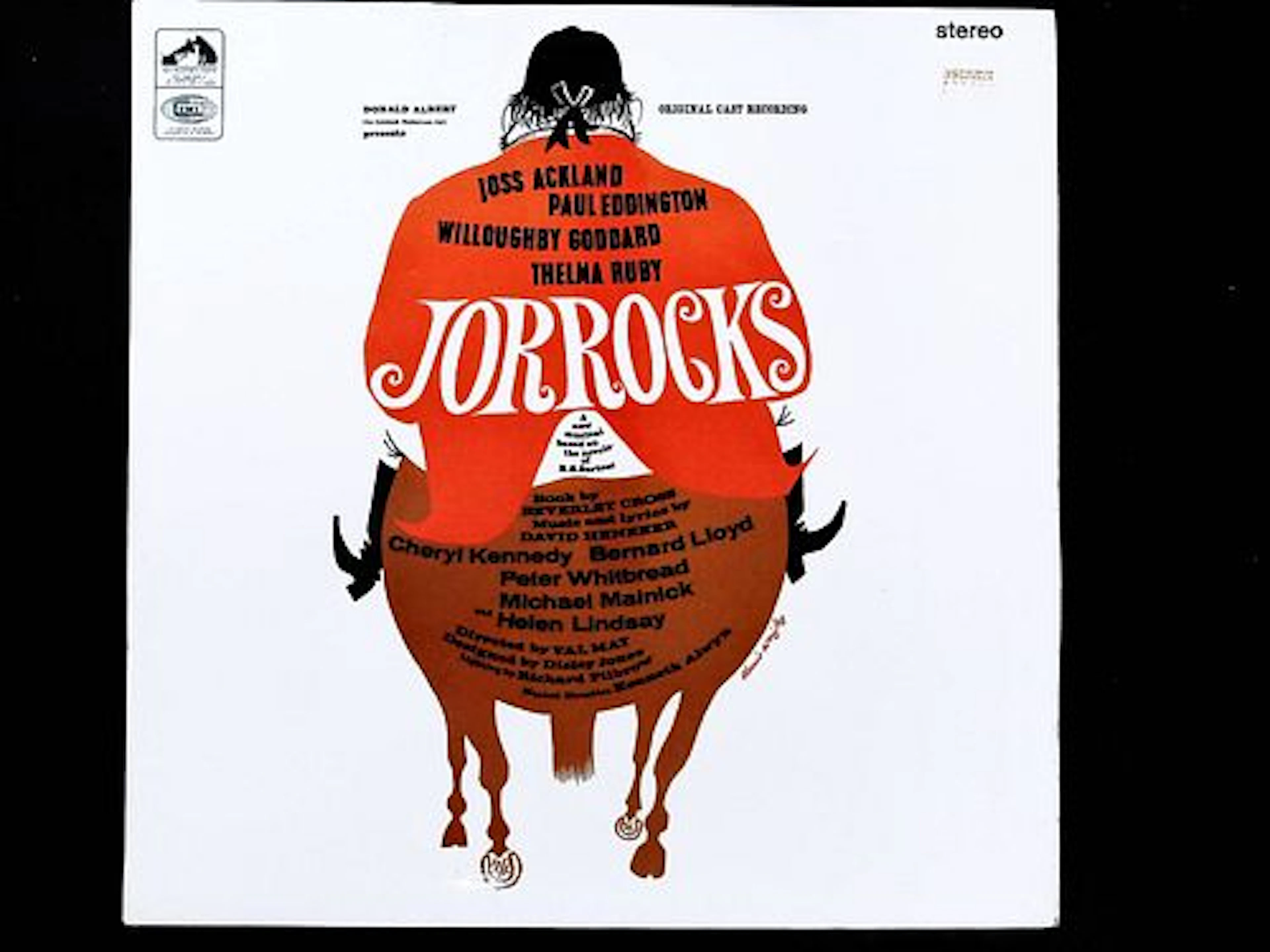 Jorrocks 1966 Original London Cast Recording LP Record