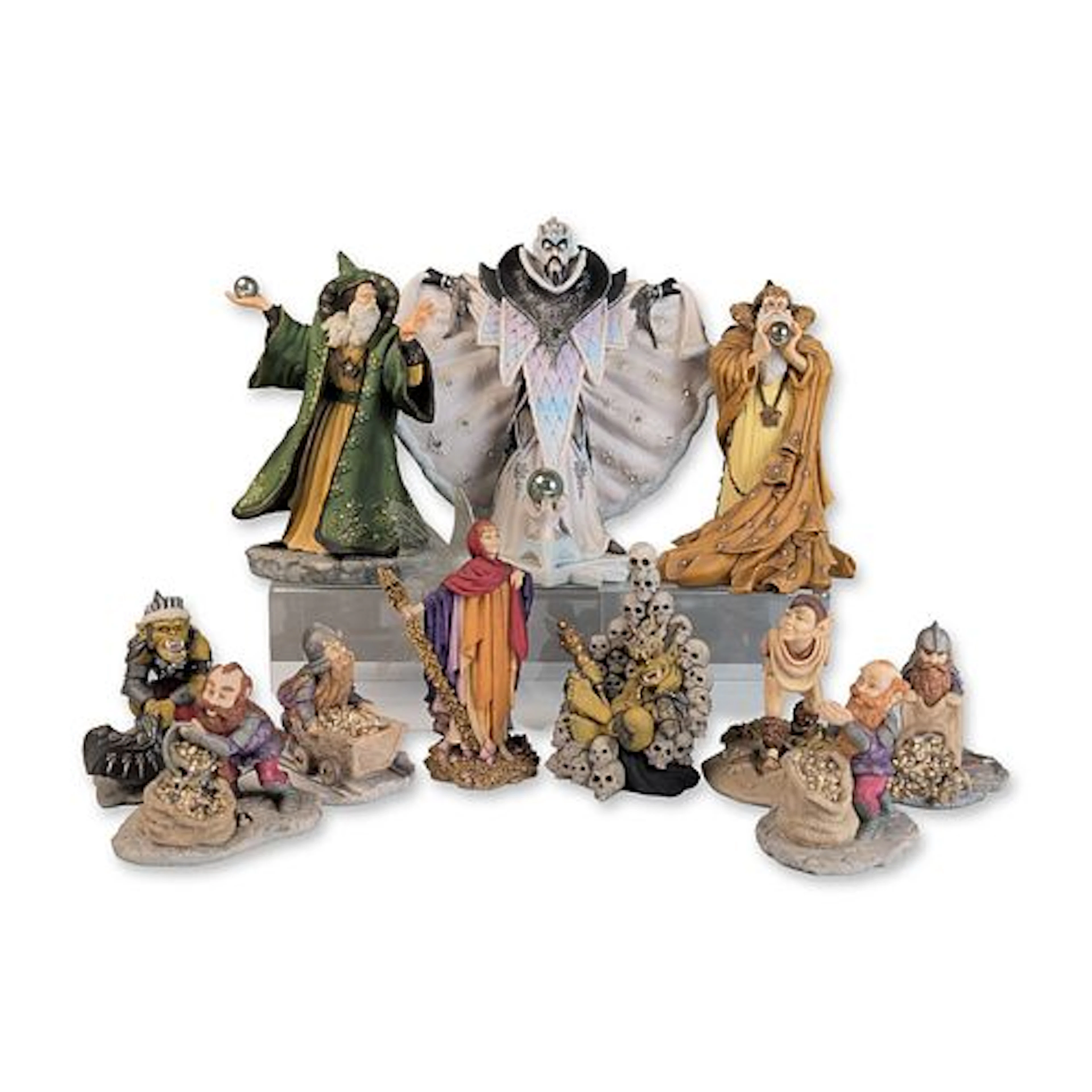 11pc Enchantica Holland Studio Craft Fantasy Figurine Collection