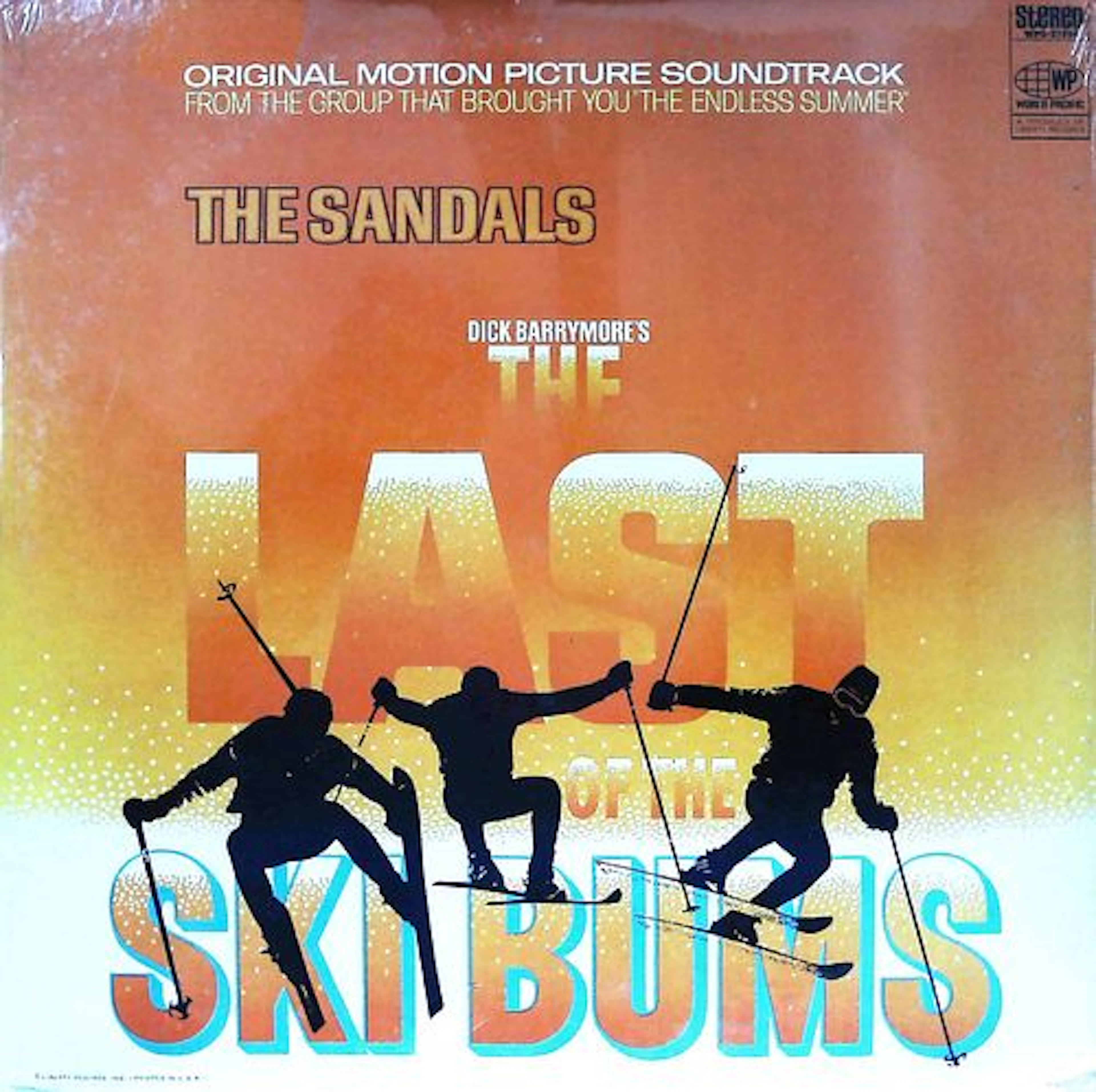 World Pacific The Sandals - Last of the Ski Bums Soundtrack Vinyl Record