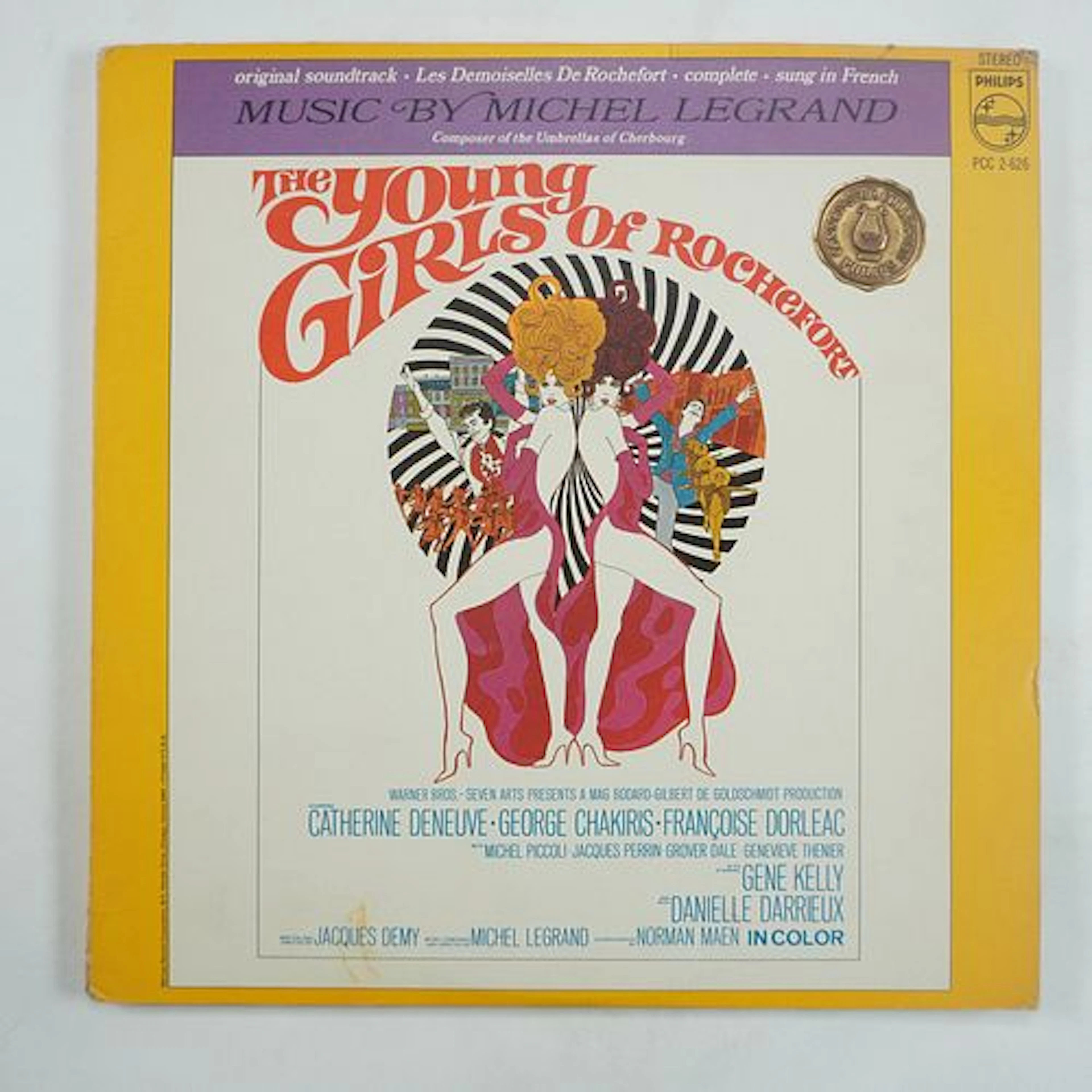 The Young Girls of Rochefort Soundtrack Vinyl Record - Michel Legrand