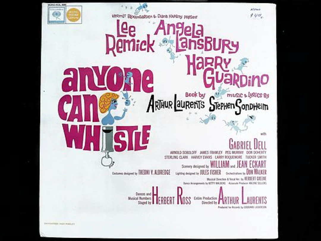 Anyone Can Whistle Original Broadway Cast Recording Mono Vinyl LP
