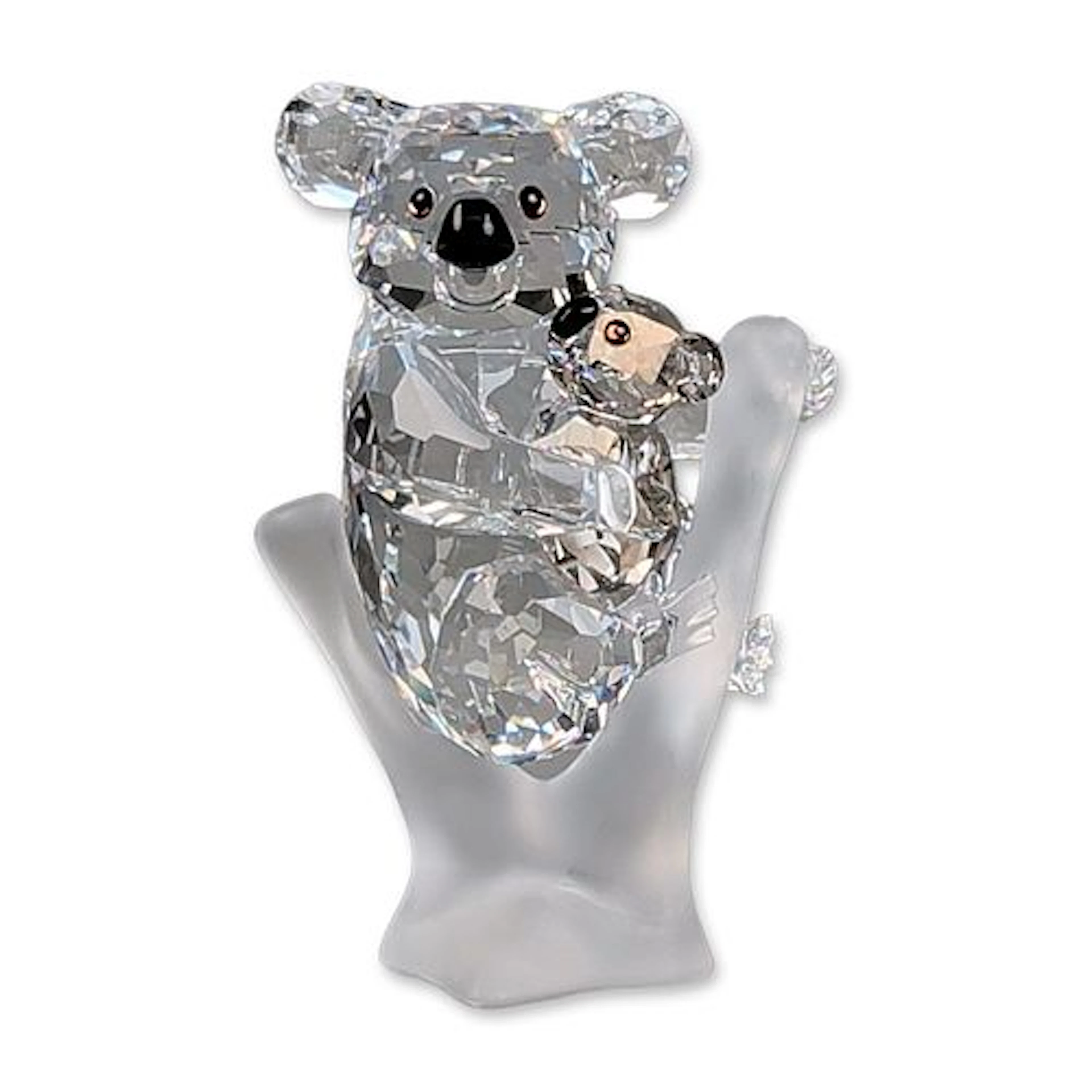 Swarovski Crystal Figurine, Koala Bear and Cub
