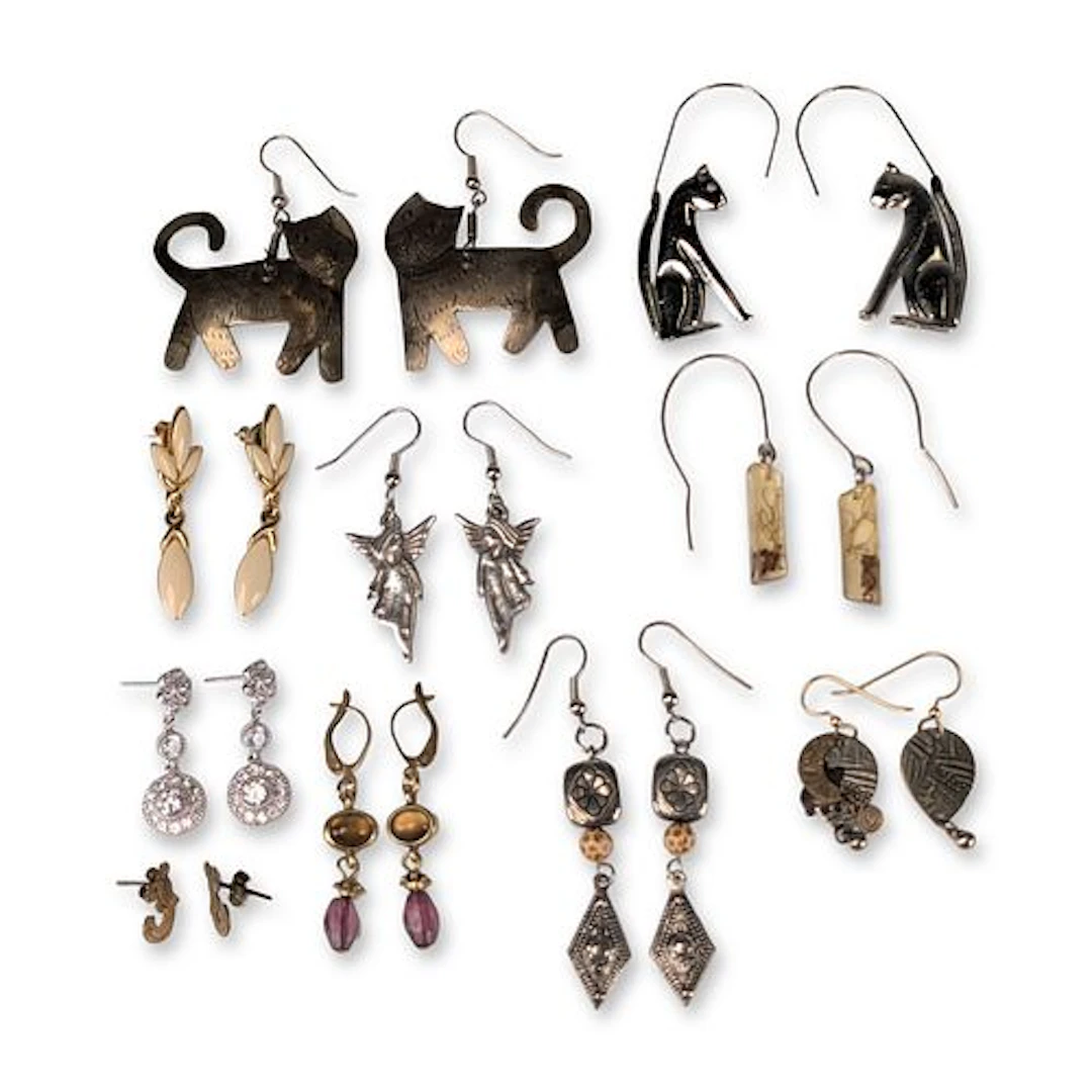 20pc Costume Earrings Featuring Liz Claiborne & Trifari