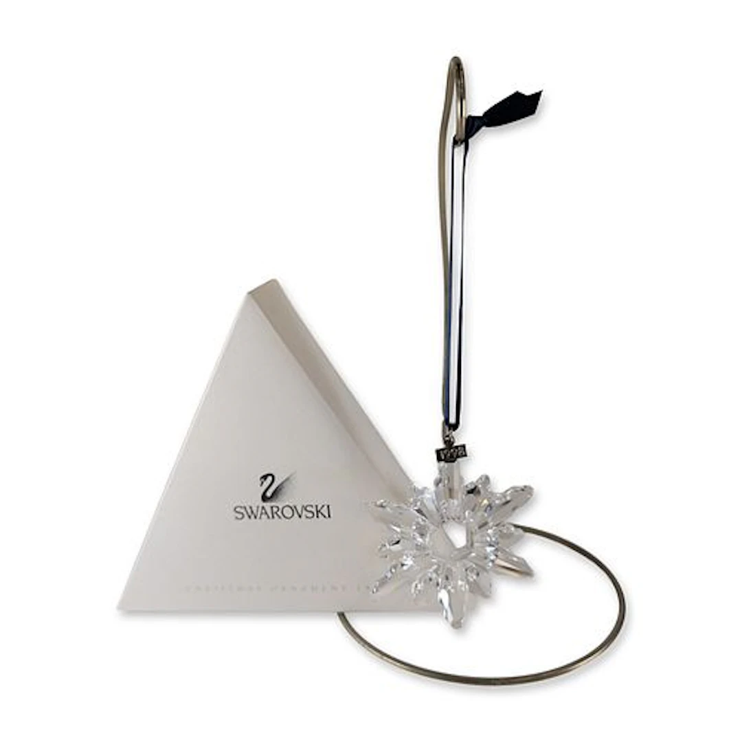 Swarovski Crystal 1998 Annual Edition Christmas Snowflake Ornament