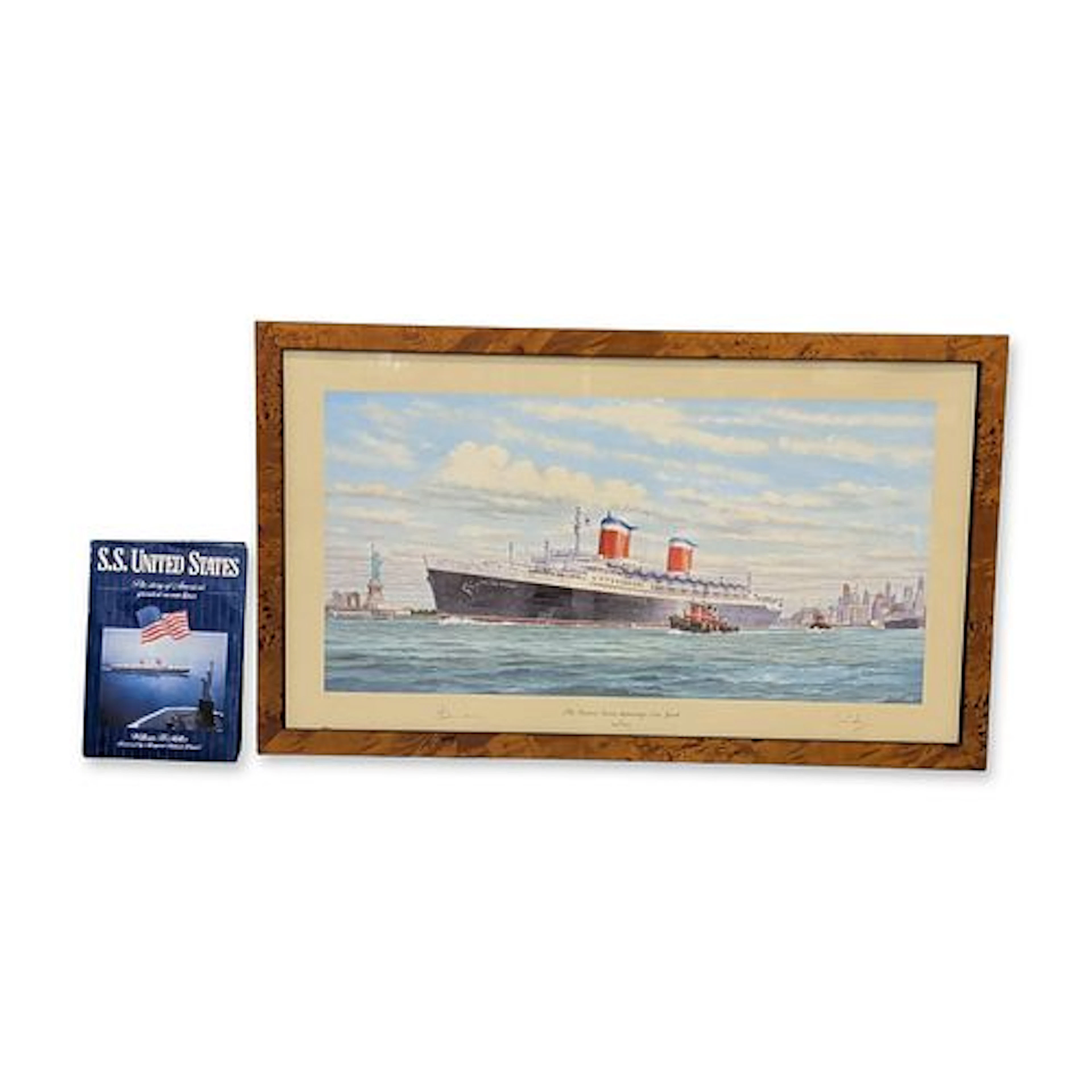 Simon Fisher Signed Limited Edition Print on Paper w/ COA & autographed Book