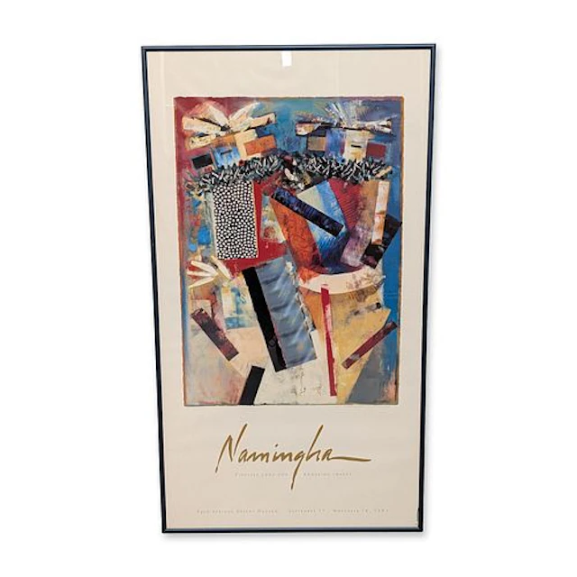 Dan Namingha (Hopi-Tewa b. 1950) Exhibition Poster Timeless Land and