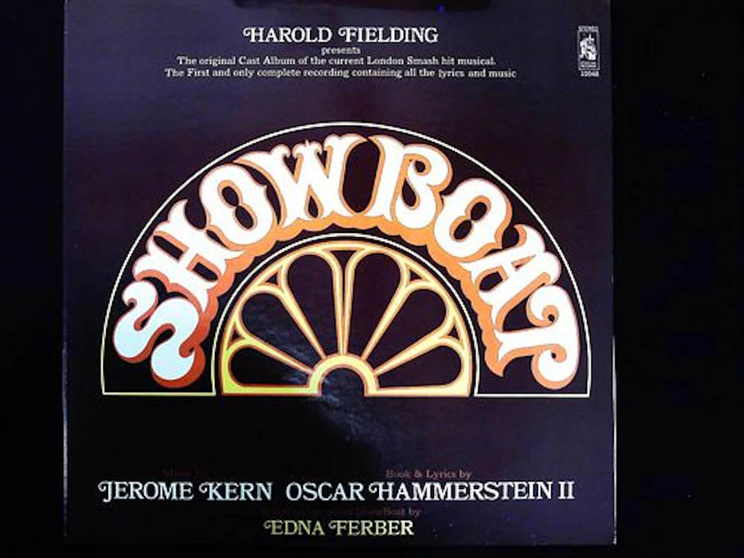 Original London Revival Cast Album Show Boat Double LP Grayson Records
