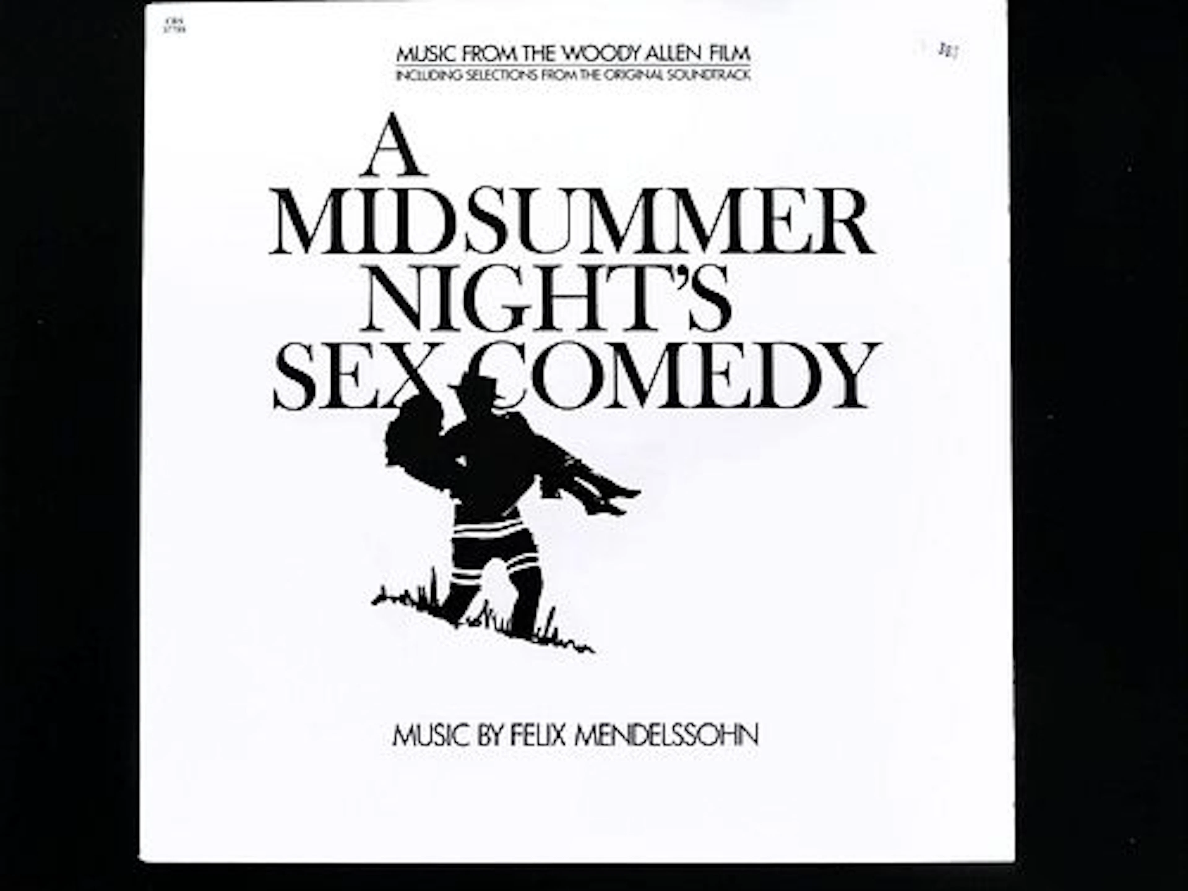 Mendelssohn/Woody Allen, Midsummer Night's Sex Comedy CBS 1982 LP