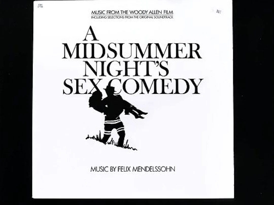 Mendelssohn/Woody Allen, Midsummer Night's Sex Comedy CBS 1982 LP