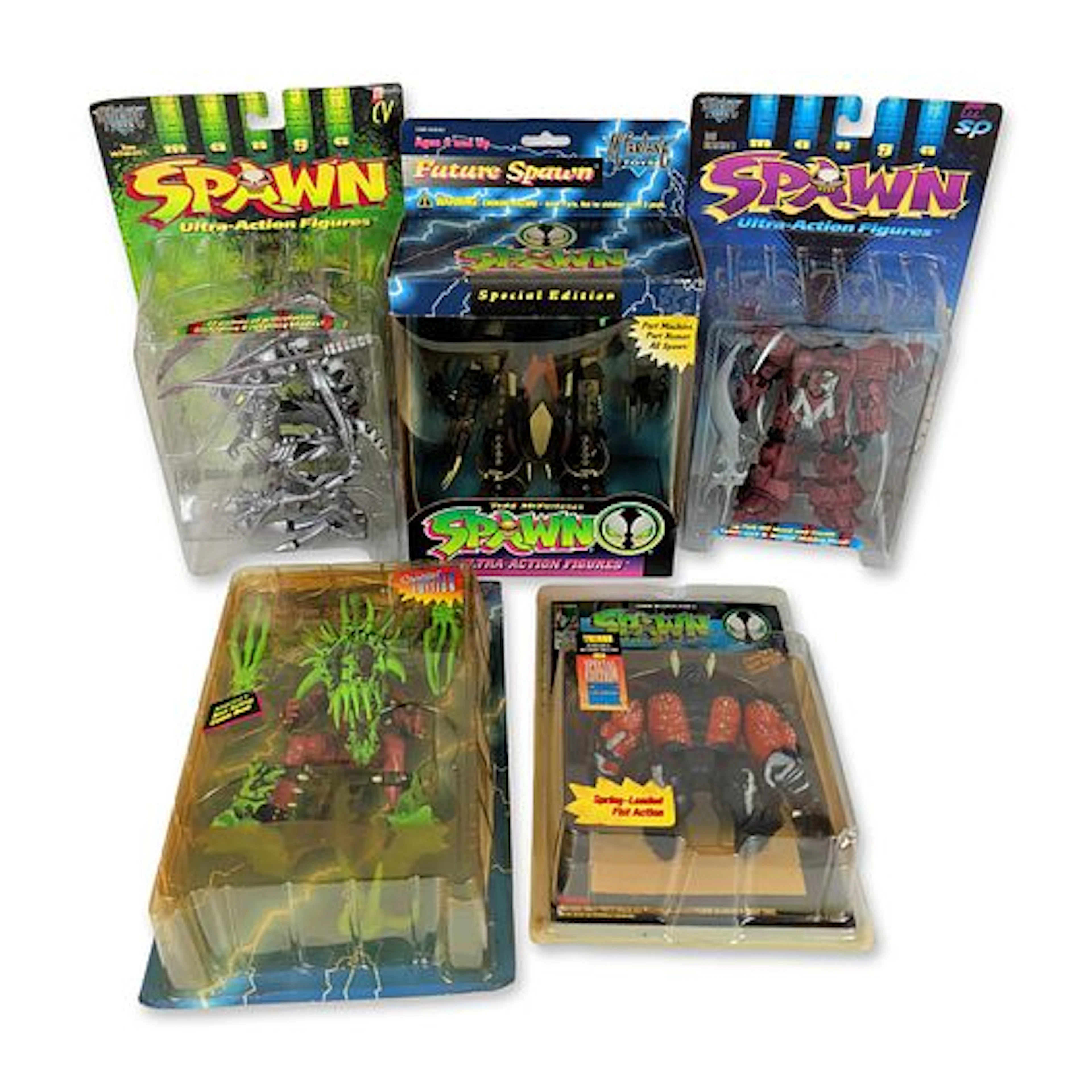 5pc McFarlane Toys Spawn Action Figures