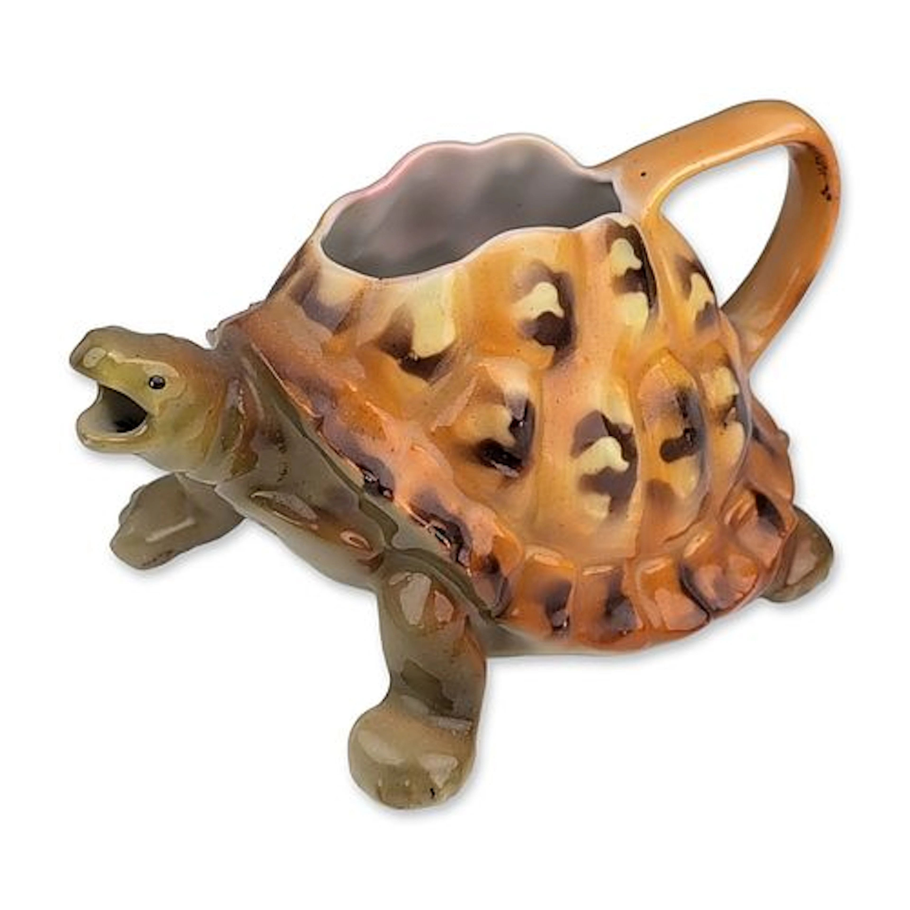 Royal Bayreuth Bavaria Porcelain Turtle Figurine Creamer