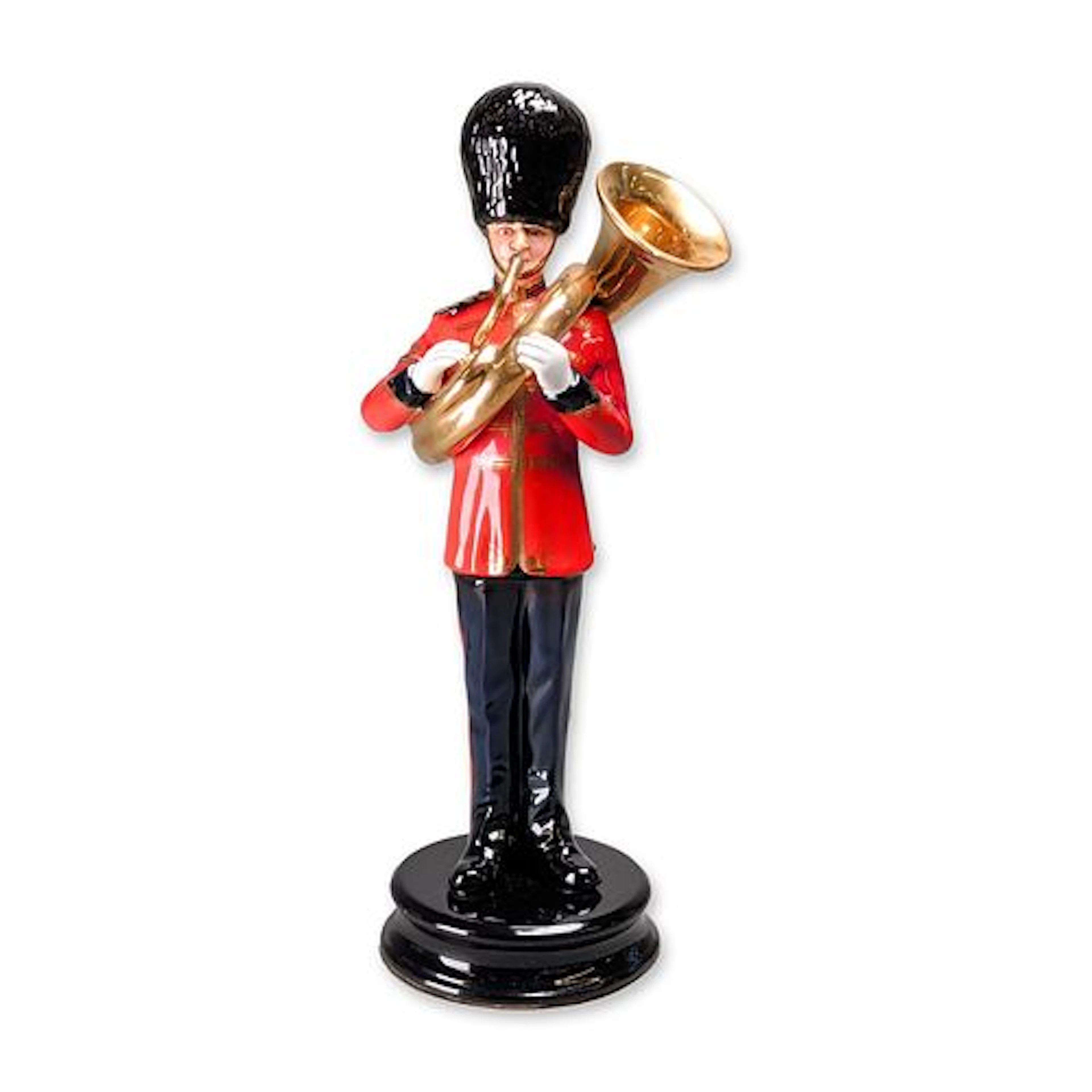 Michael Sutty Porcelain Royal Engineers Bandsman Figurine